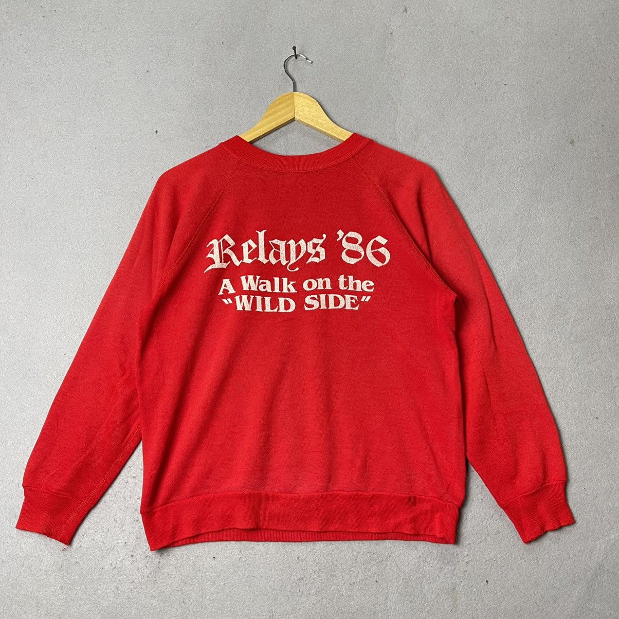 Vintage Vintage “Peqqy’s” Relays ’86 Crewneck Sweatshirt Size US M / EU 48-50 / 2 - 11 Thumbnail