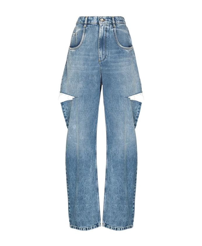Maison Margiela oc11z0925 Stylish Jeans in Blue Size 34" / US 12 / IT 48 - 1 Thumbnail