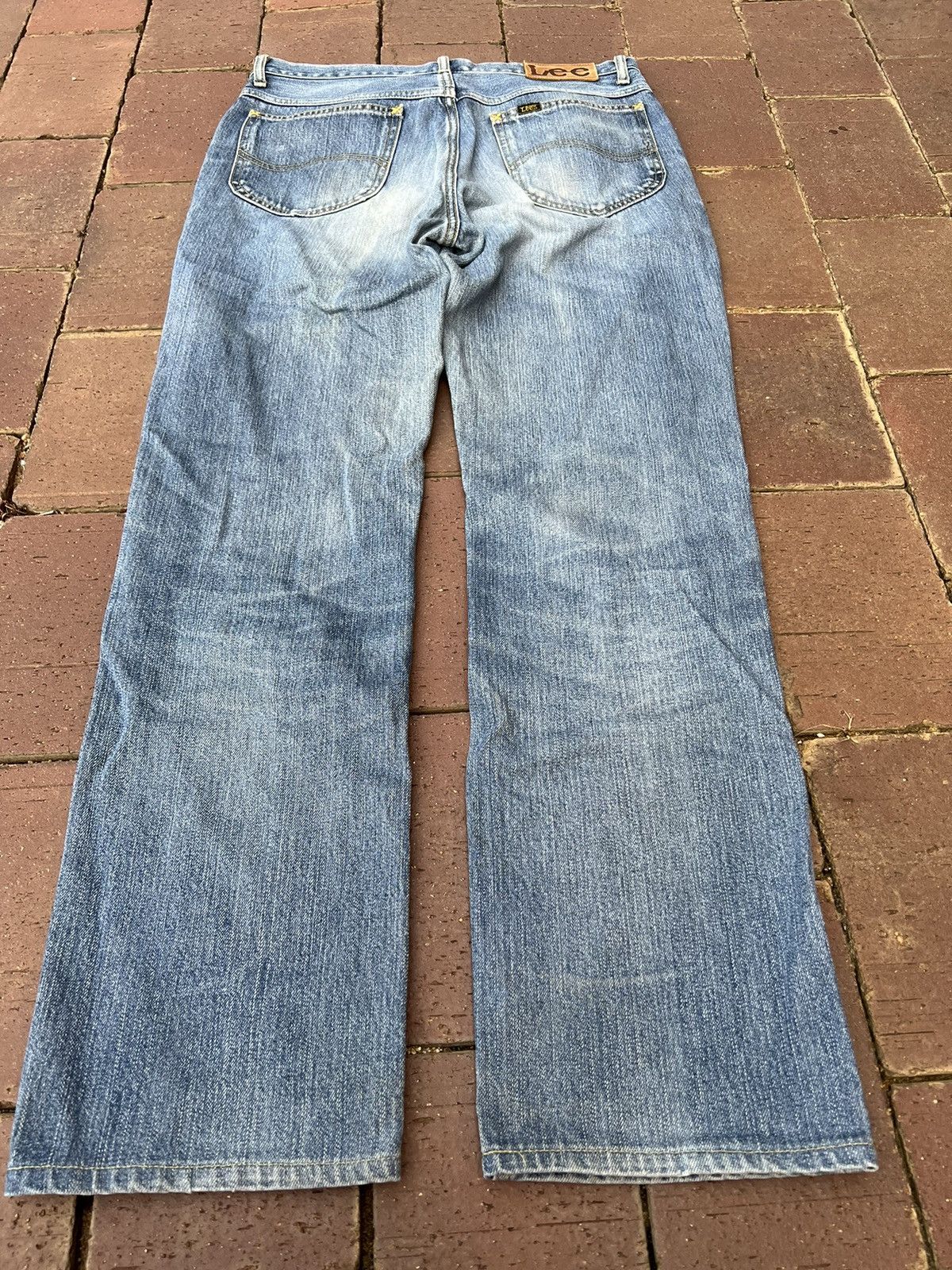 Japanese Brand × Lee VTG LEE RIDERS DISTRESSED JEANS VERY RARE Size US 31 - 2 Thumbnail