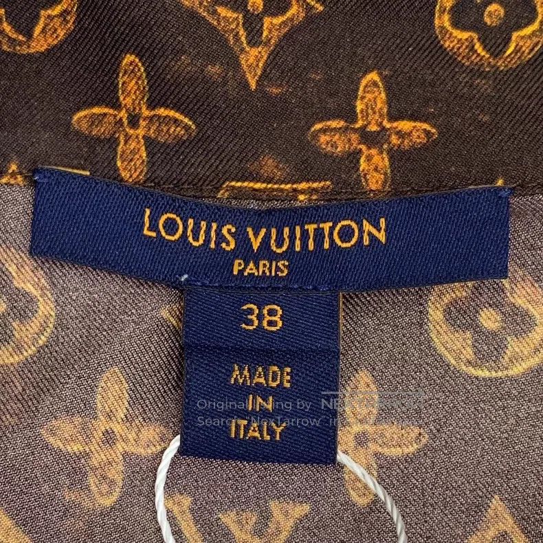 Louis Vuitton Louis Vuitton Long Sleeve Shirt of Mulberry Silk with Brow Size XS / US 0-2 / IT 36-38 - 5 Thumbnail