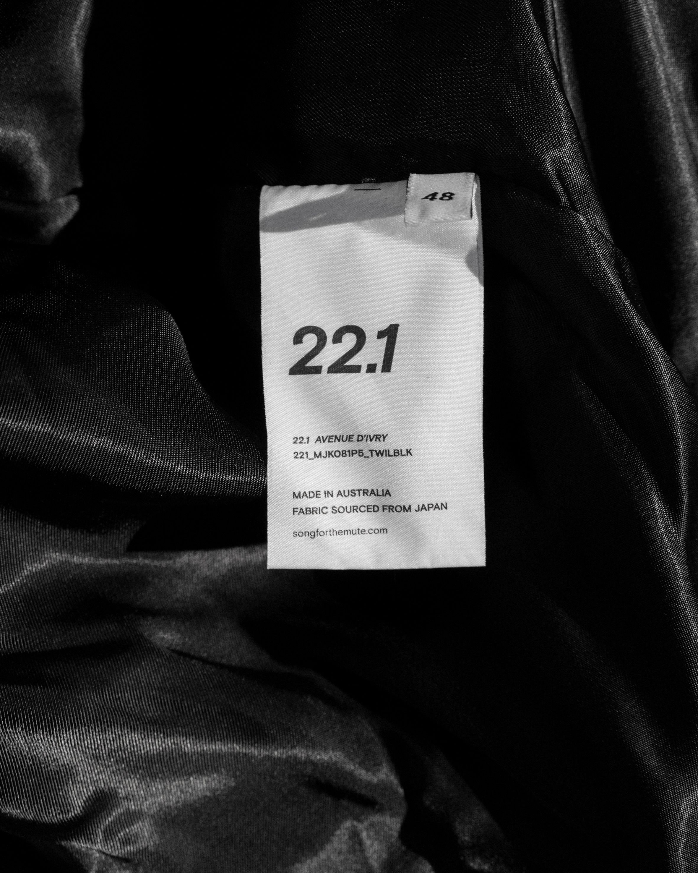 Song For The Mute 22.1 (SS22) 'Avenue D'Ivry' Field Jacket Size US M / EU 48-50 / 2 - 7 Thumbnail