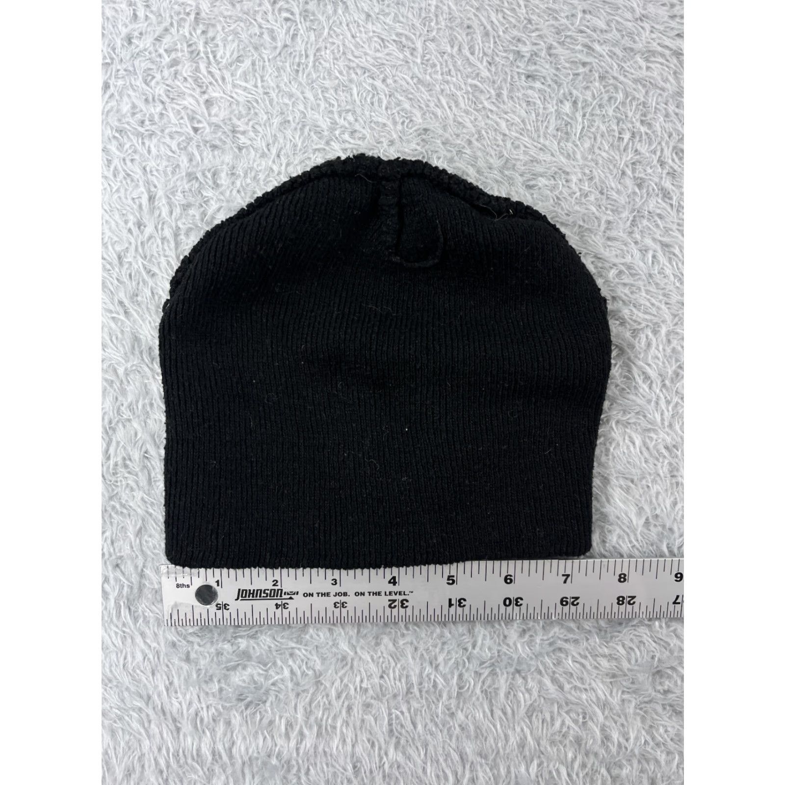 Vintage PatPen Beanie Toque Adult One Size Black Yellow Knit 100% Acrylic Cannabis Size ONE SIZE - 6 Thumbnail