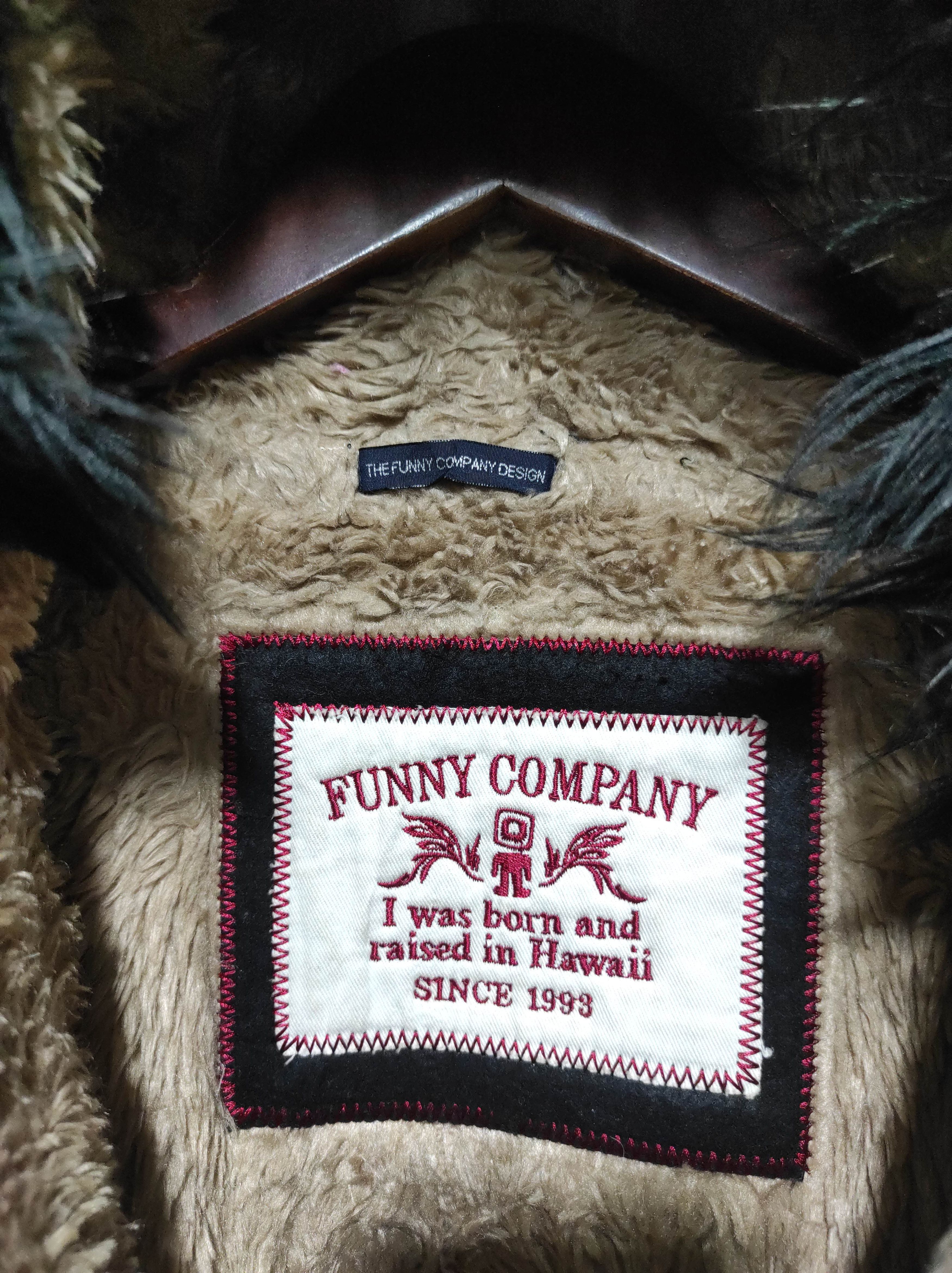Hysteric Glamour The Funny Company Sherpa Zip Fur Hoodie LGB i6w9 style Size US L / EU 52-54 / 3 - 11 Thumbnail