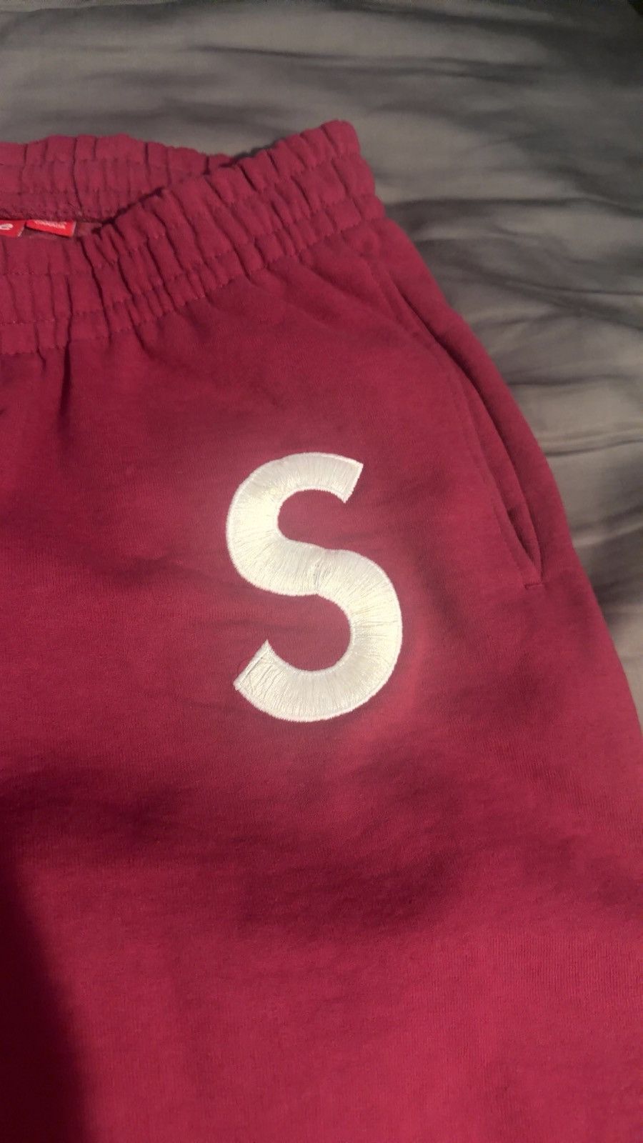 Supreme Supreme S Logo Sweatpant (FW25) Size US 32 / EU 48 - 8 Thumbnail