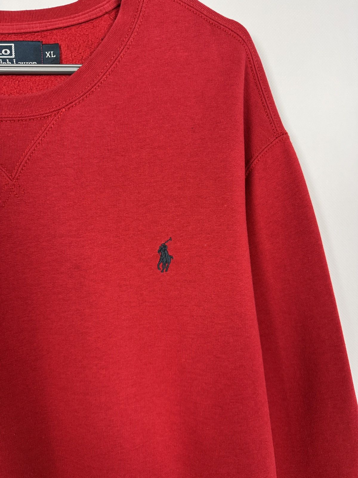 Polo Ralph Lauren Men’s Vintage Polo Ralph Lauren Red Crewneck Sweatshirt XL Size US XL / EU 56 / 4 - 6 Thumbnail