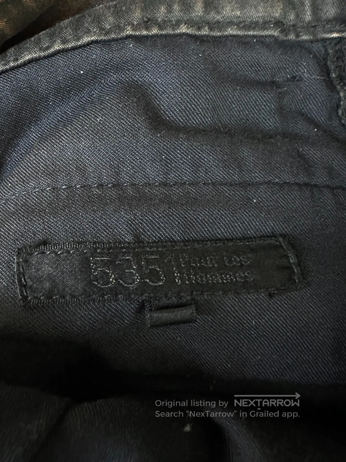 5351 POUR LES HOMMES 5351pour homme size2 Three-dimensional tailored trousers| Size US 32 / EU 48 - 4 Thumbnail