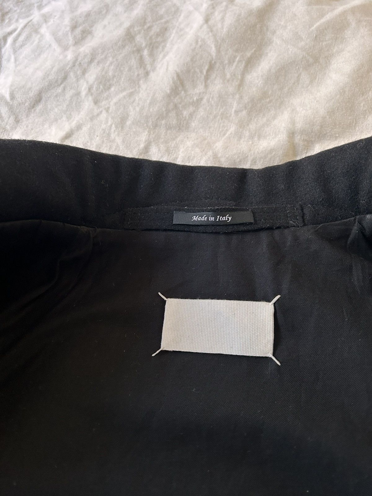 Maison Margiela Maison Margiela FW21/22 John Galliano black wool coat Size US M / EU 48-50 / 2 - 3 Thumbnail