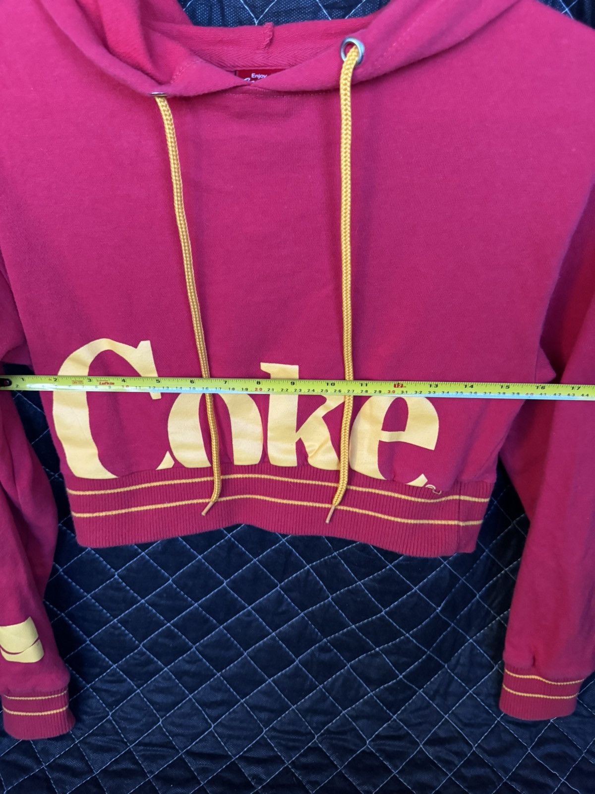 Coca Cola Coke Graphic Cropped Hoodie Size L Size L / US 10 / IT 46 - 6 Thumbnail
