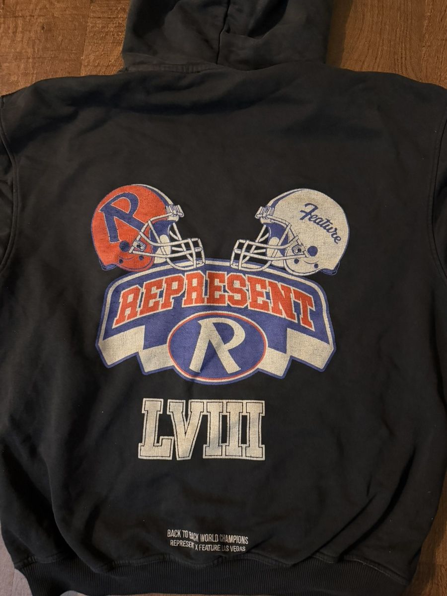 Represent Clo. Represent x Feature Varsity Hoodie Size US M / EU 48-50 / 2 - 2 Thumbnail