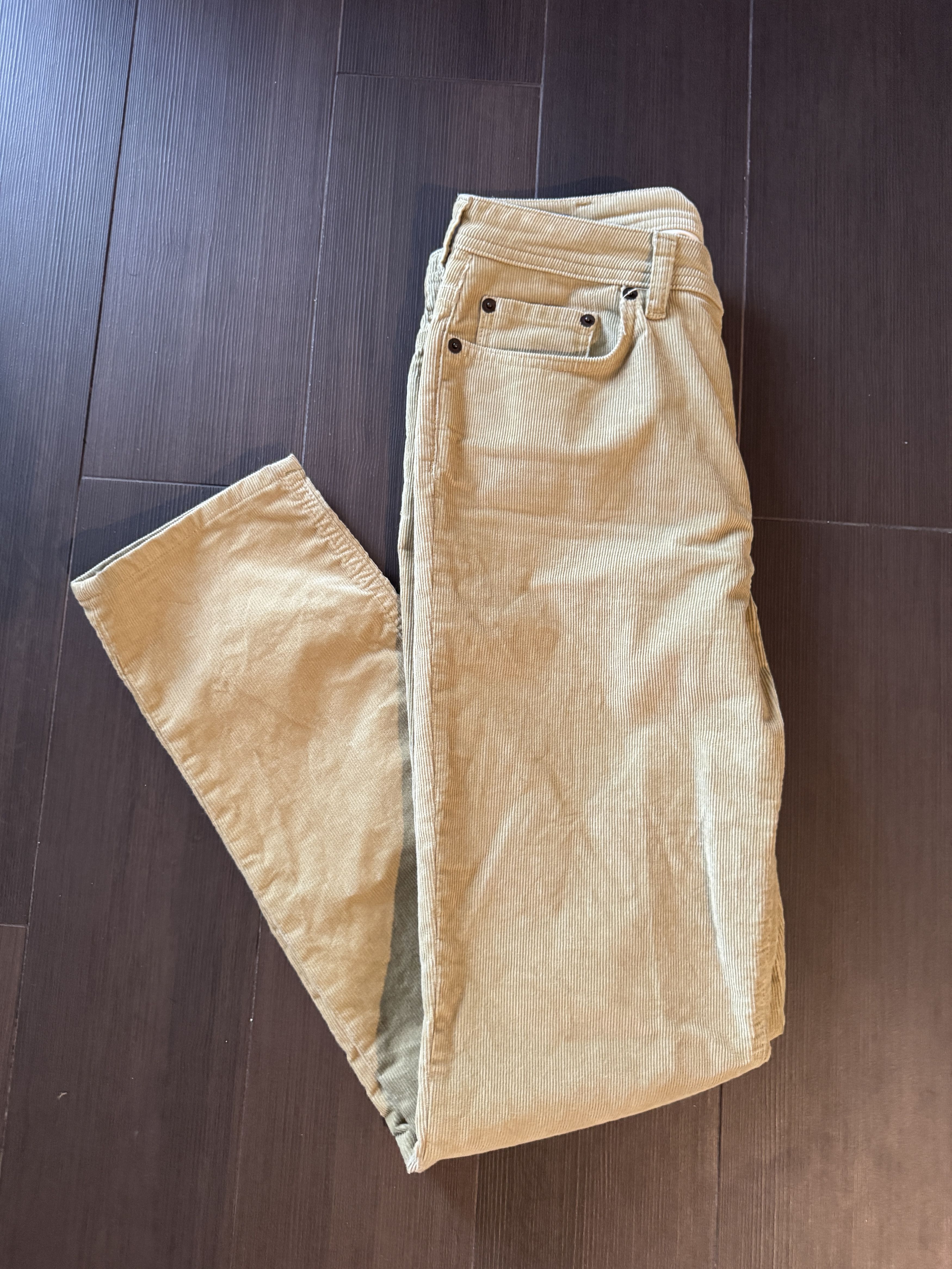 Acne Studios Bla Konst Corduroy Pants Size US 29 - 1 Thumbnail
