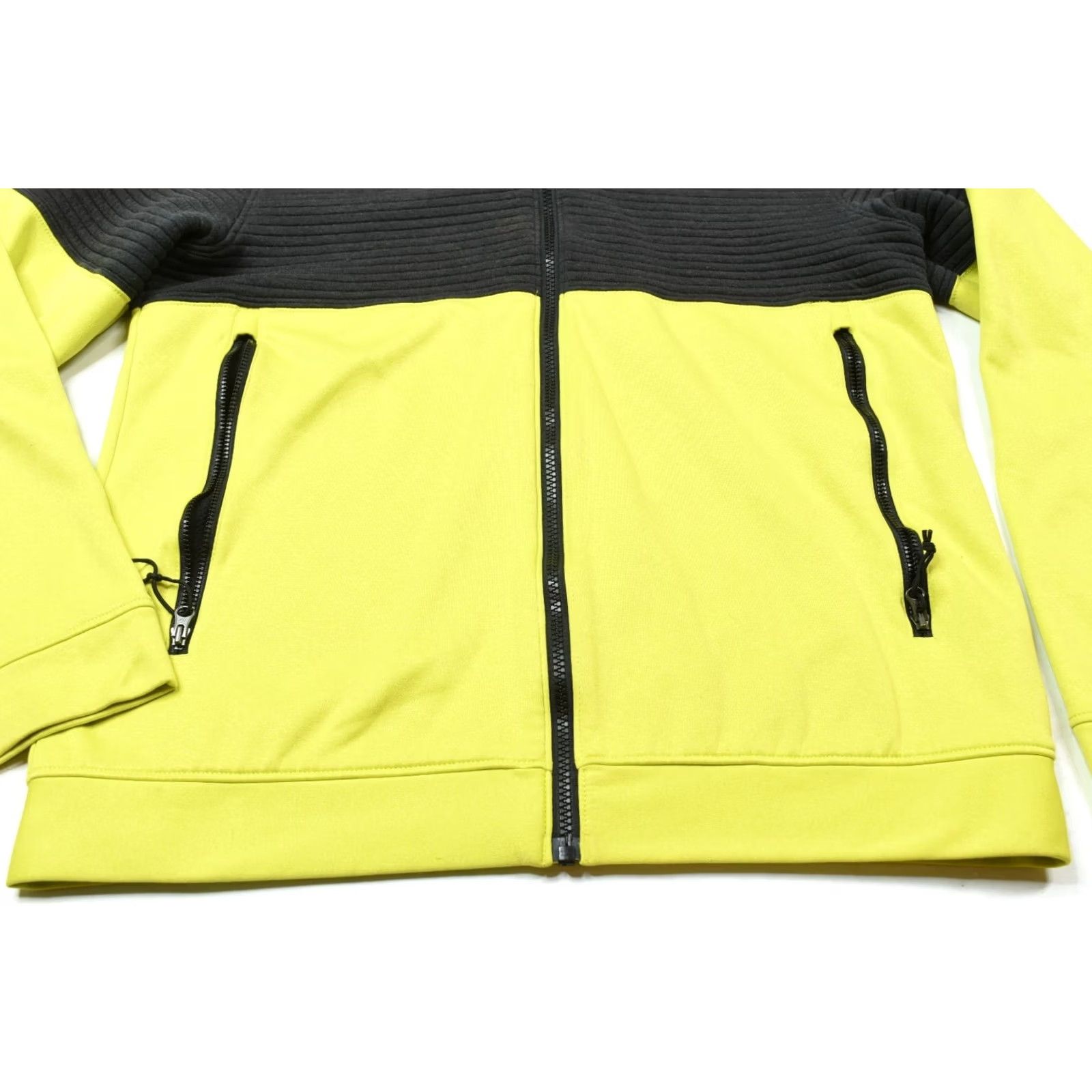 The North Face The North Face Fleece Jacket Mens M Black Green Full-Zip Hood Sleeve Long-Style Stand-Up Collar Outdoor Winter Fall Spring Regular Size US M / EU 48-50 / 2 - 4 Thumbnail