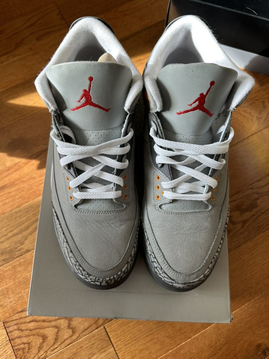 Jordan Brand × Nike Air Jordan 3 Cool Grey Size US 12 / EU 45 - 3 Thumbnail