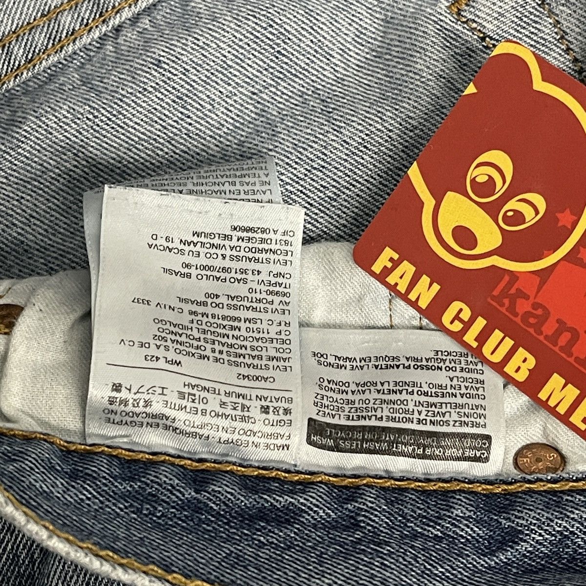Sp5der Sp5der VINTAGE WEB DENIM Size US 34 / EU 50 - 17 Thumbnail