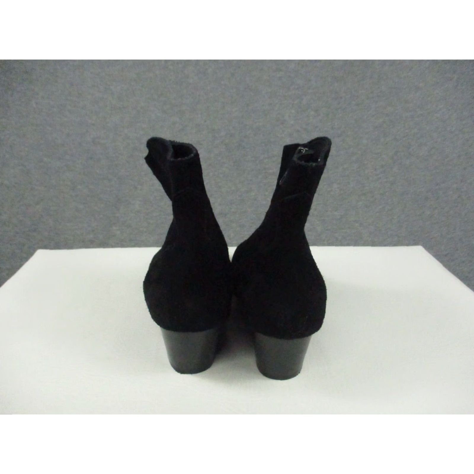 ASH Ash Booties 38 Leather Black Women Suede Zip Boots EUC Ash Henna Western Contemporary Charcoal Black Leather Ankle Bootie Womens Shoes Size US 8 / IT 38 - 2 Thumbnail