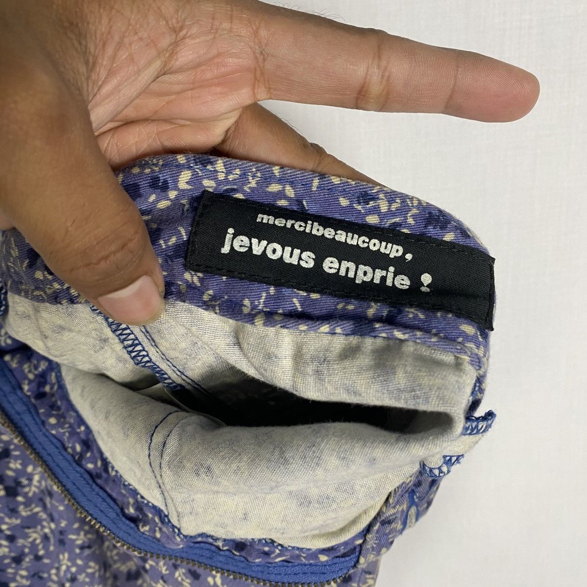 mercibeaucoup Mercibeaucoup Issey Miyake Jevous Enprie y2k Rare Size 32" / US 10 / IT 46 - 7 Thumbnail