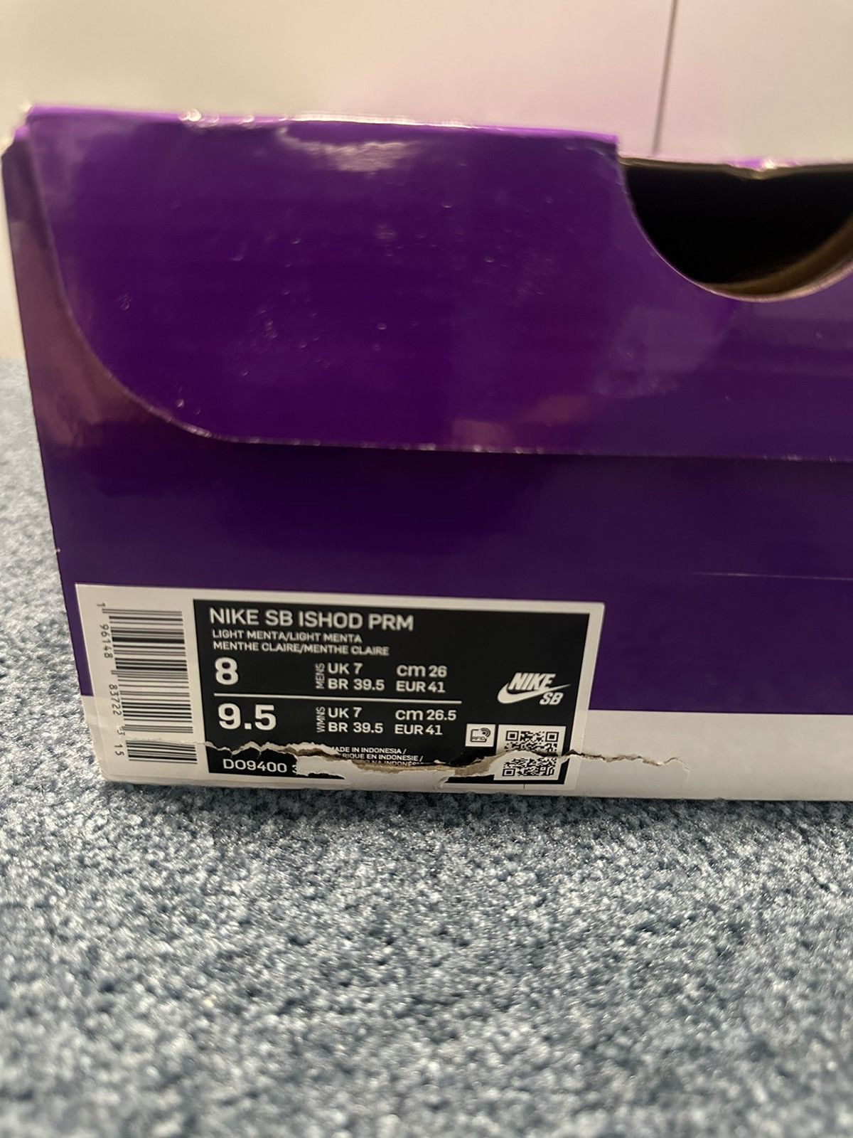 Nike Nike Sb Ishod Wair Premium Light Menta Size US 8 / EU 41 - 4 Thumbnail