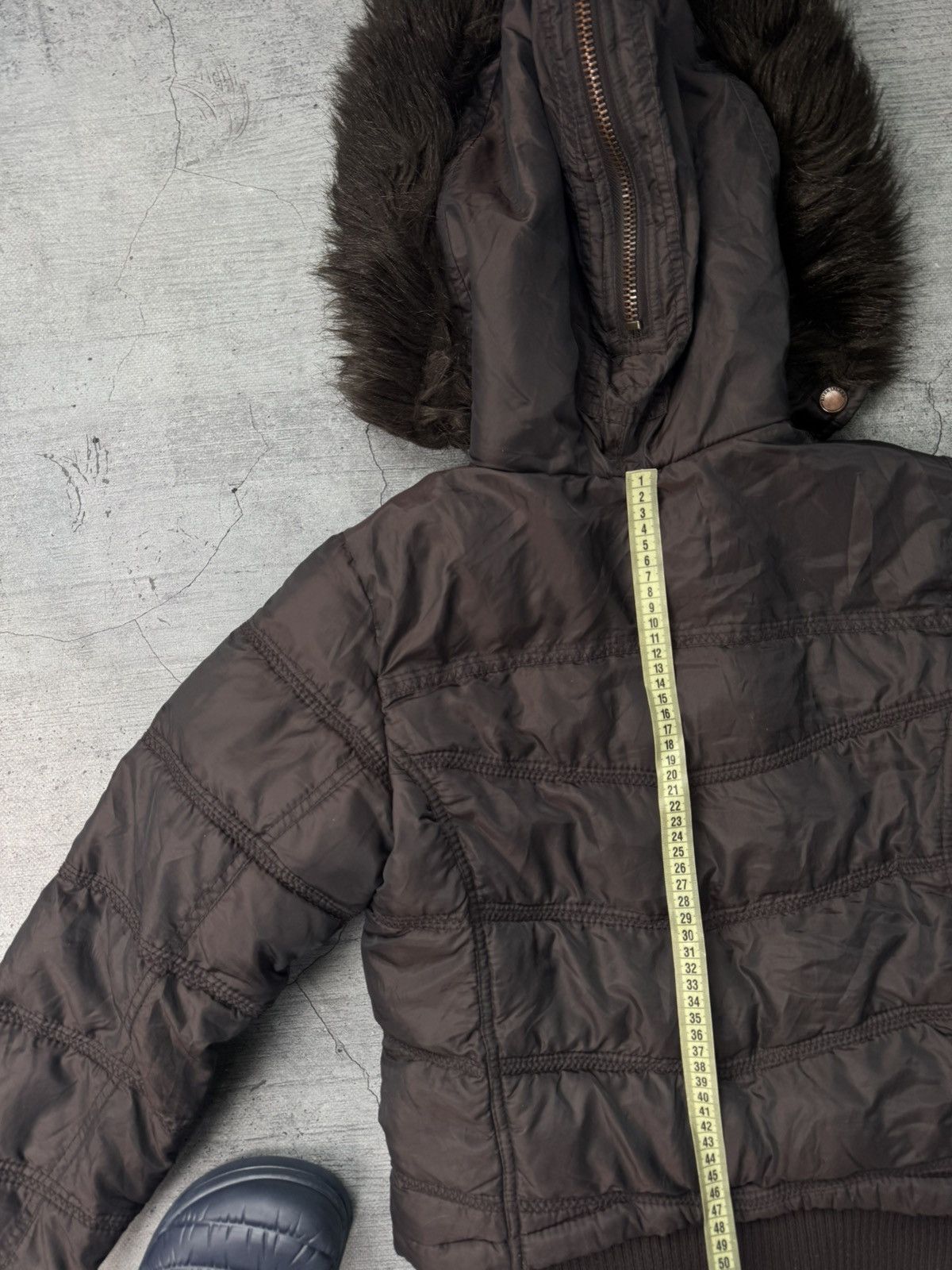 Hysteric Glamour Crazy Y2K Alaska bomber jacket fur black zipper hood Size L / US 10 / IT 46 - 11 Thumbnail