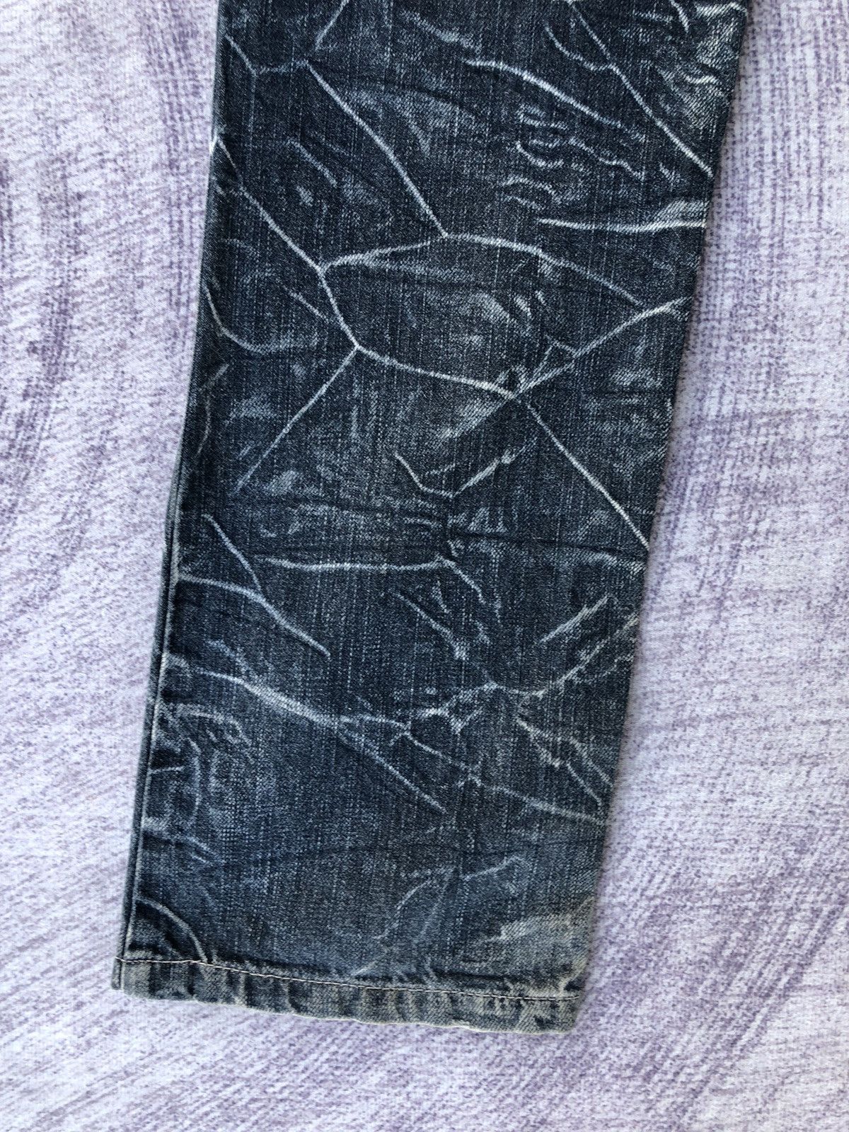 Japanese Brand × Jean Vintage Clothing Double Waist Jeans/Denim Size US 29 - 11 Thumbnail