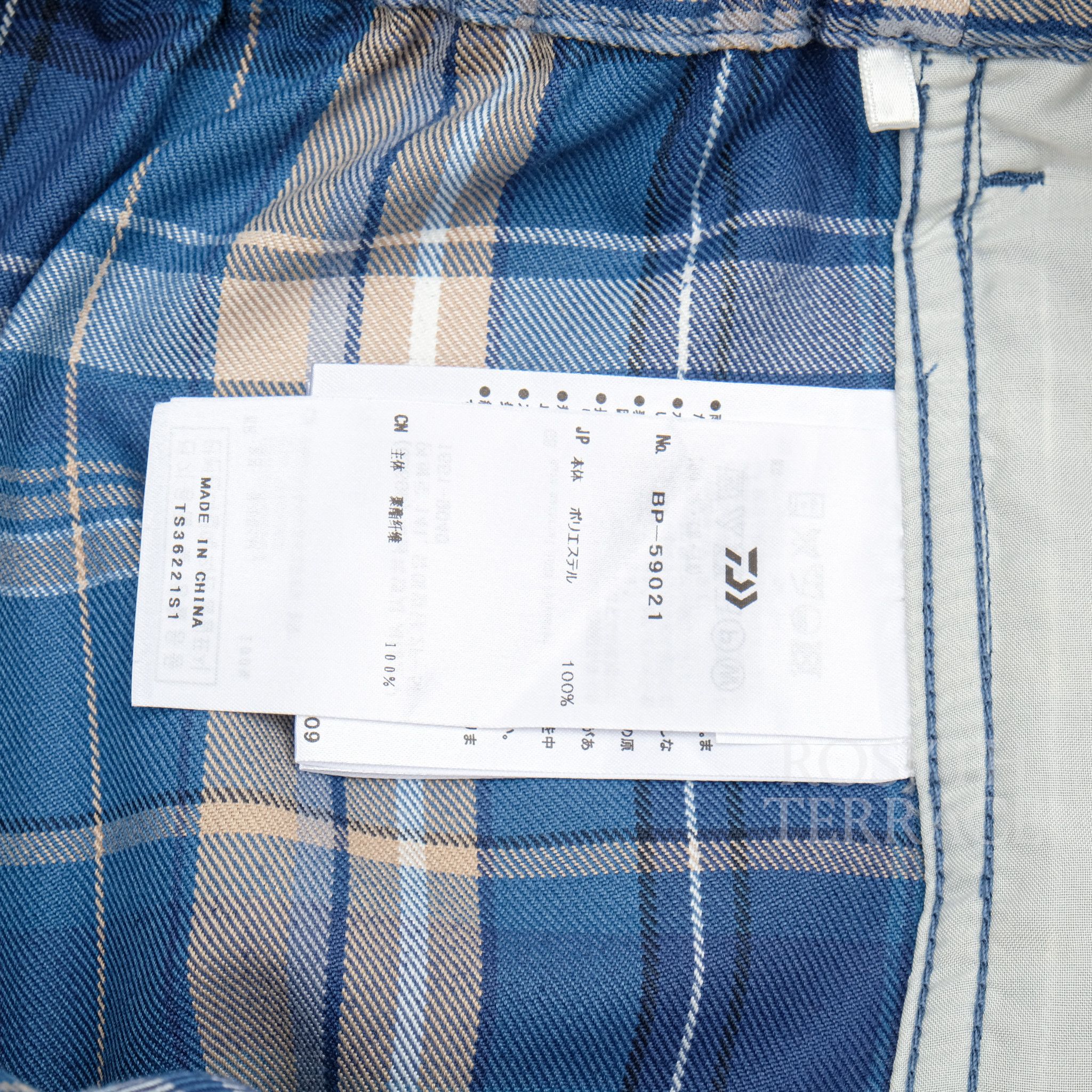 DAIWA PIER39 【DAIWA PIER39 / TECH DRAWERS SHORTS FLANNEL / SIZE M】 Size US 32 / EU 48 - 4 Thumbnail