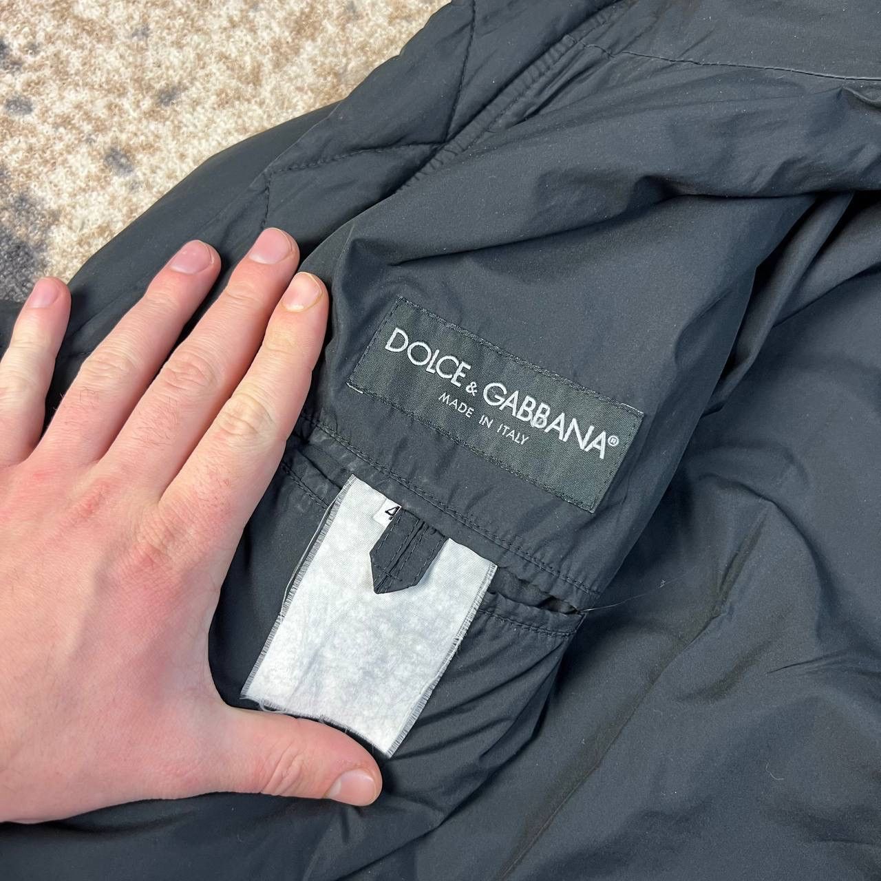 Dolce & Gabbana Dolce & Gabbana Luxury Multipocket Puffer Down Jacket Size US M / EU 48-50 / 2 - 7 Thumbnail