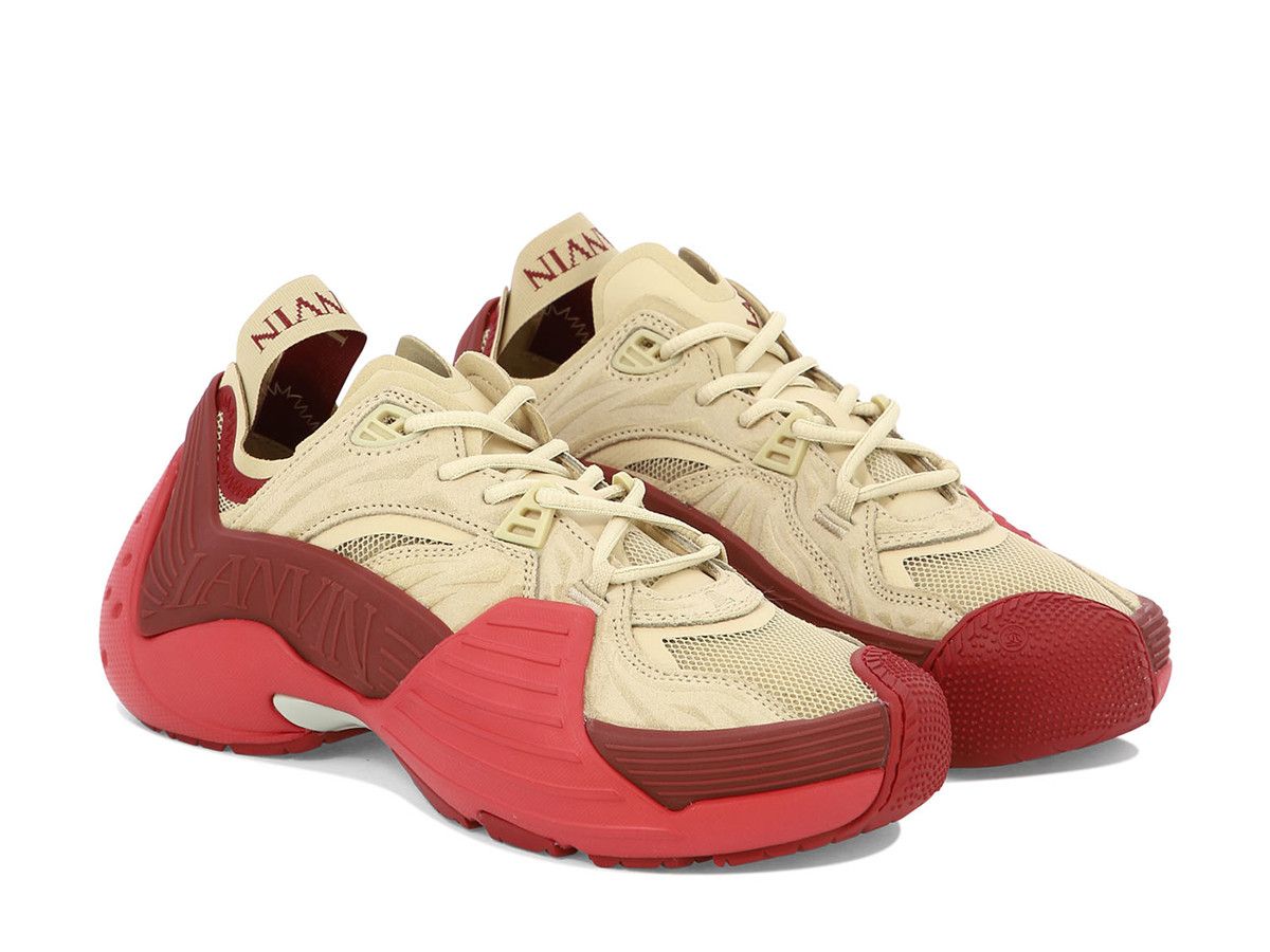 Lanvin o1y0125 Low-Top Sneakers in Multicolor Size US 7 / EU 40 - 3 Thumbnail
