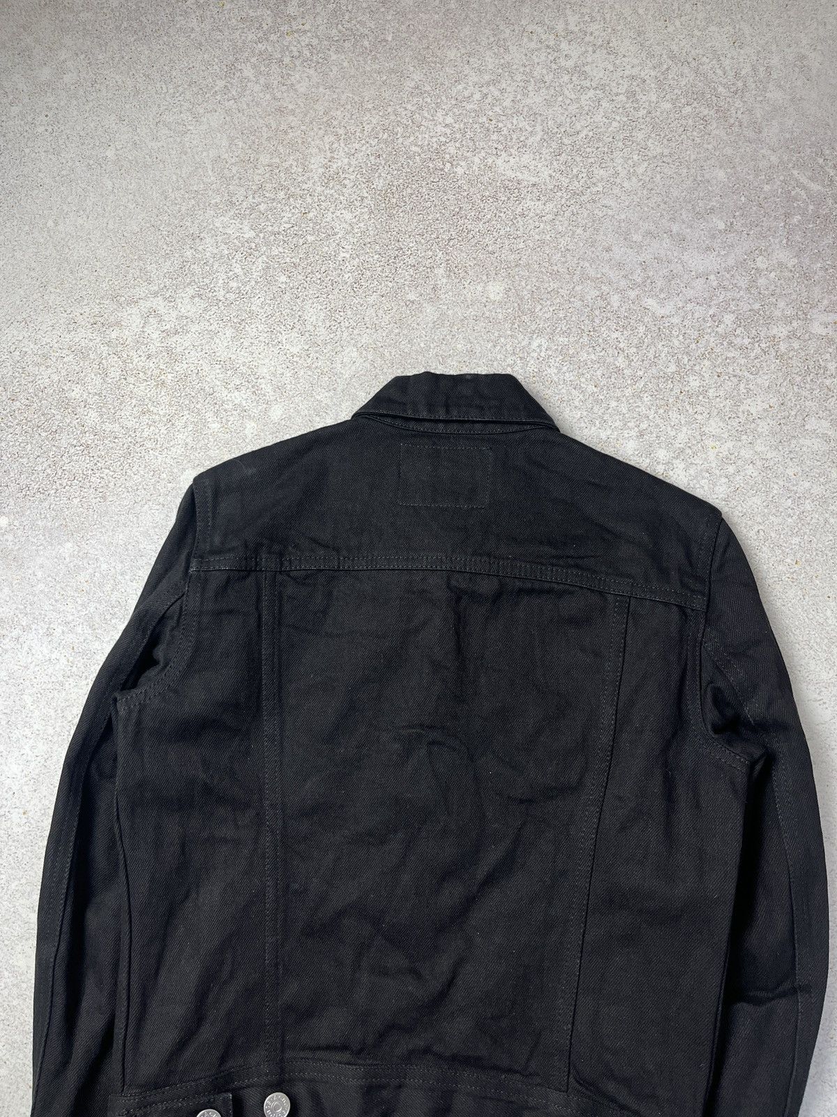 Acne Studios Blå Konst Acne Studios denim jacket Drip Luxury Size XS / US 0-2 / IT 36-38 - 5 Thumbnail