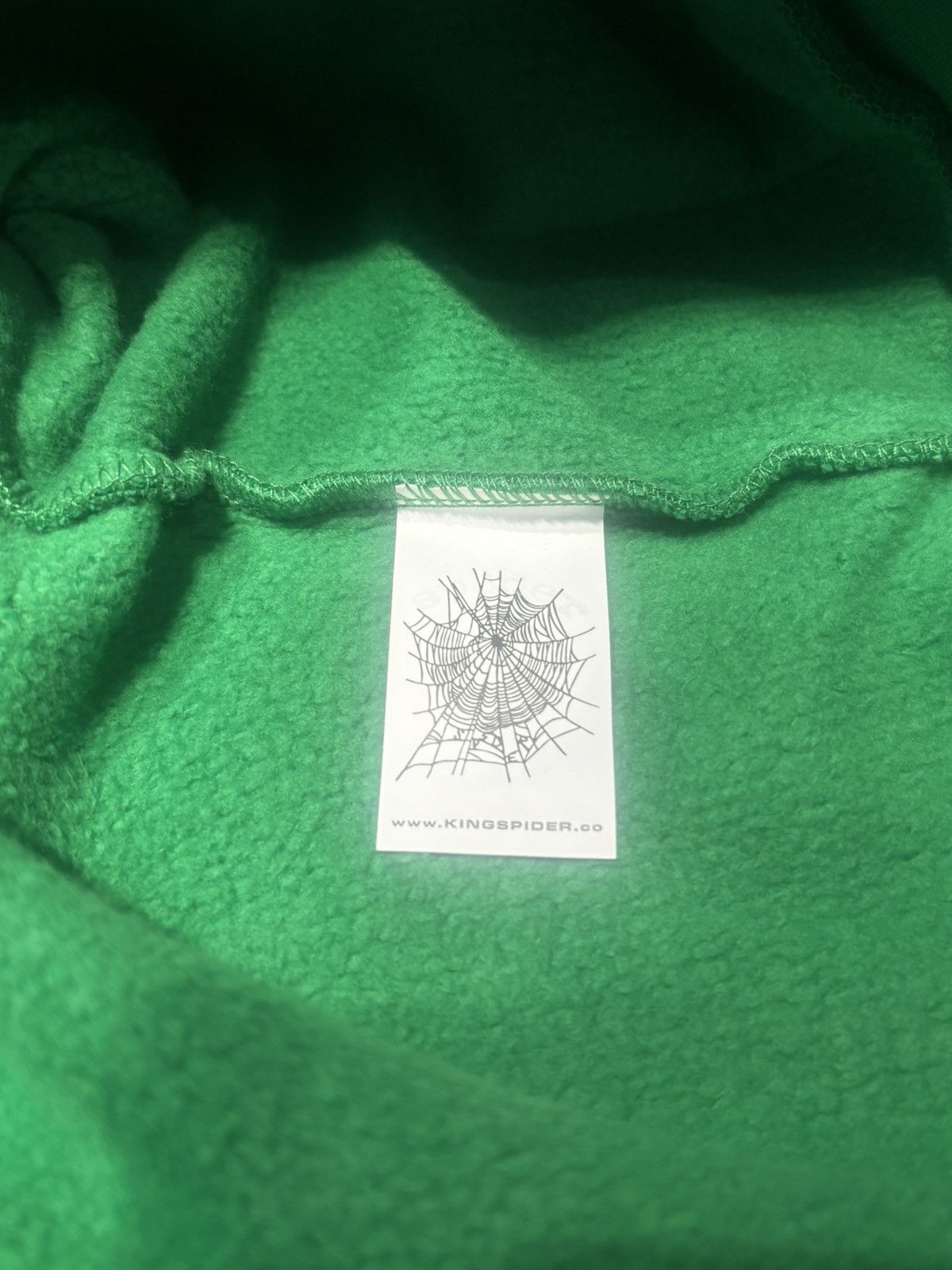 Sp5der Sp5der Star OG Web V2 Hoodie Slime Green Size US S / EU 44-46 / 1 - 3 Thumbnail