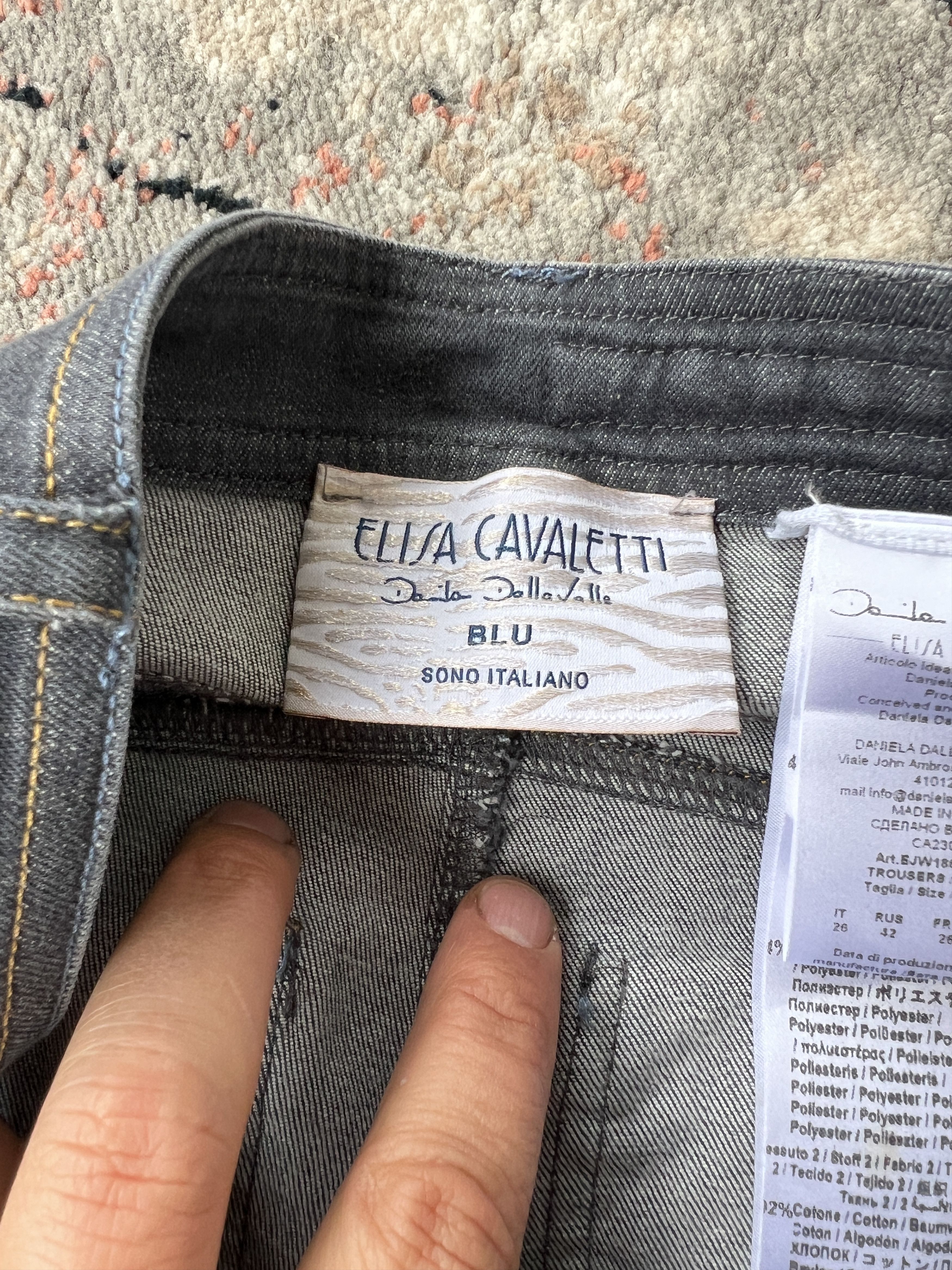 Elisa Cavaletti Elisa Cavaletti Pants Size 26" / US 2 / IT 38 - 4 Thumbnail
