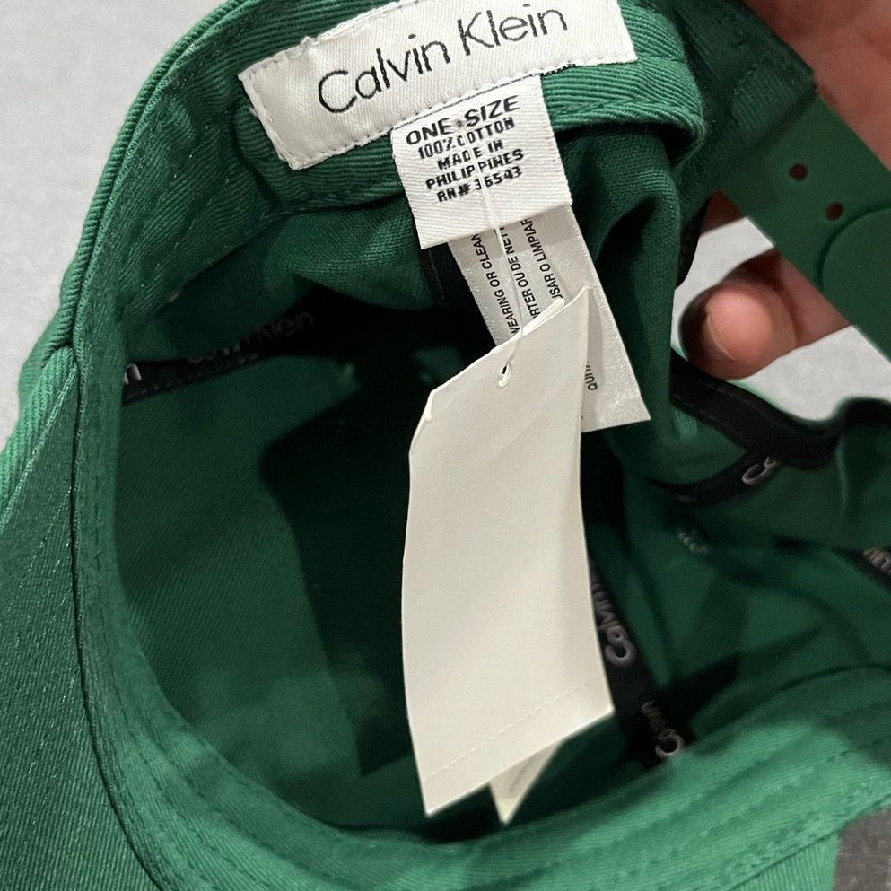 Calvin Klein Calvin Klein Jeans Bseball Hat Men one size green Strap Back Size ONE SIZE - 5 Thumbnail