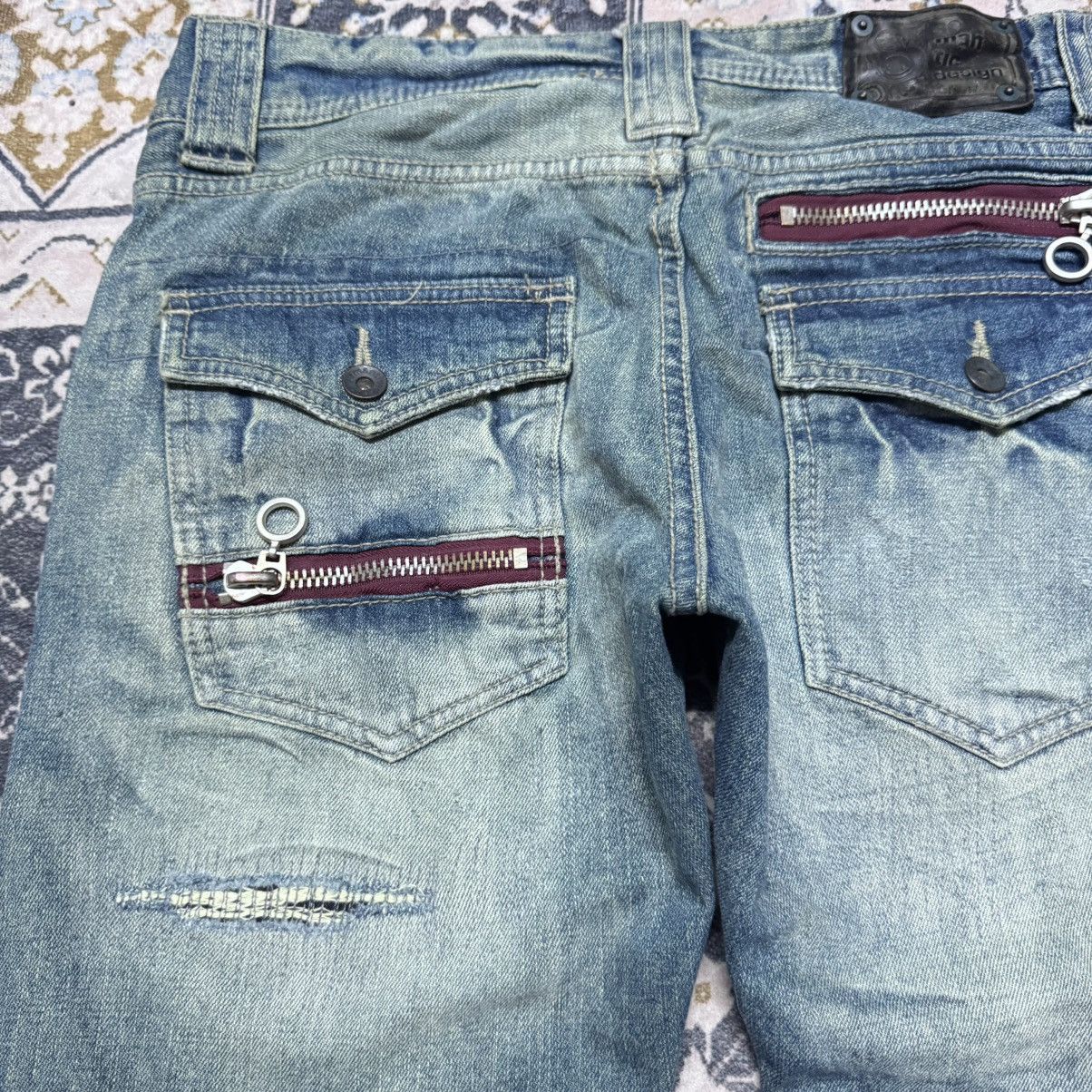 semanticdesign Semantic Design Distressed Denim Jeans Size US 32 / EU 48 - 10 Thumbnail