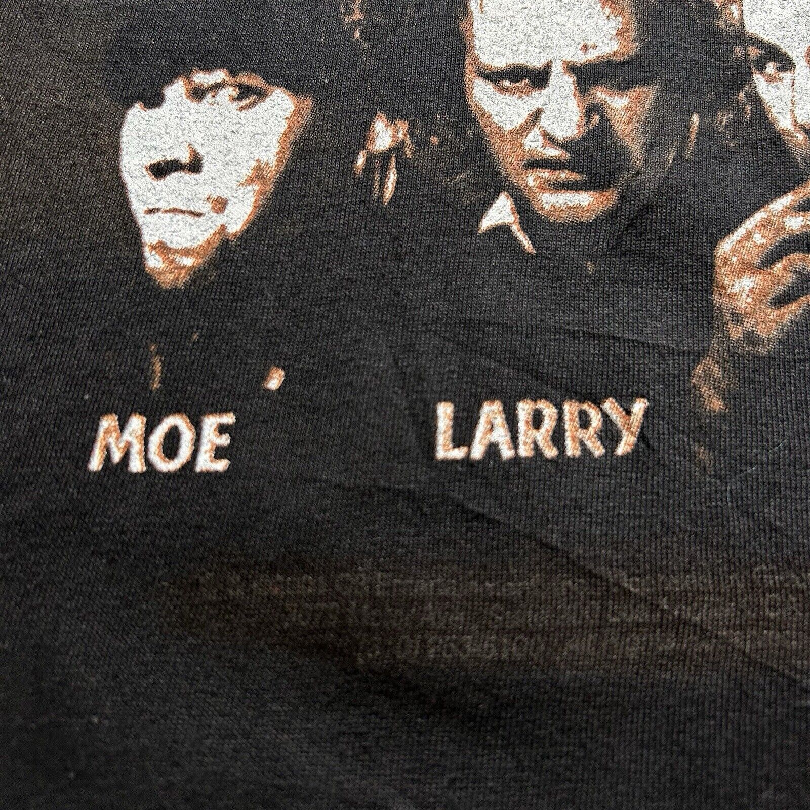 Vintage Vintage The Three Stooges Funny Graphic T Shirt XL Rare Size US XXL / EU 58 / 5 - 3 Thumbnail