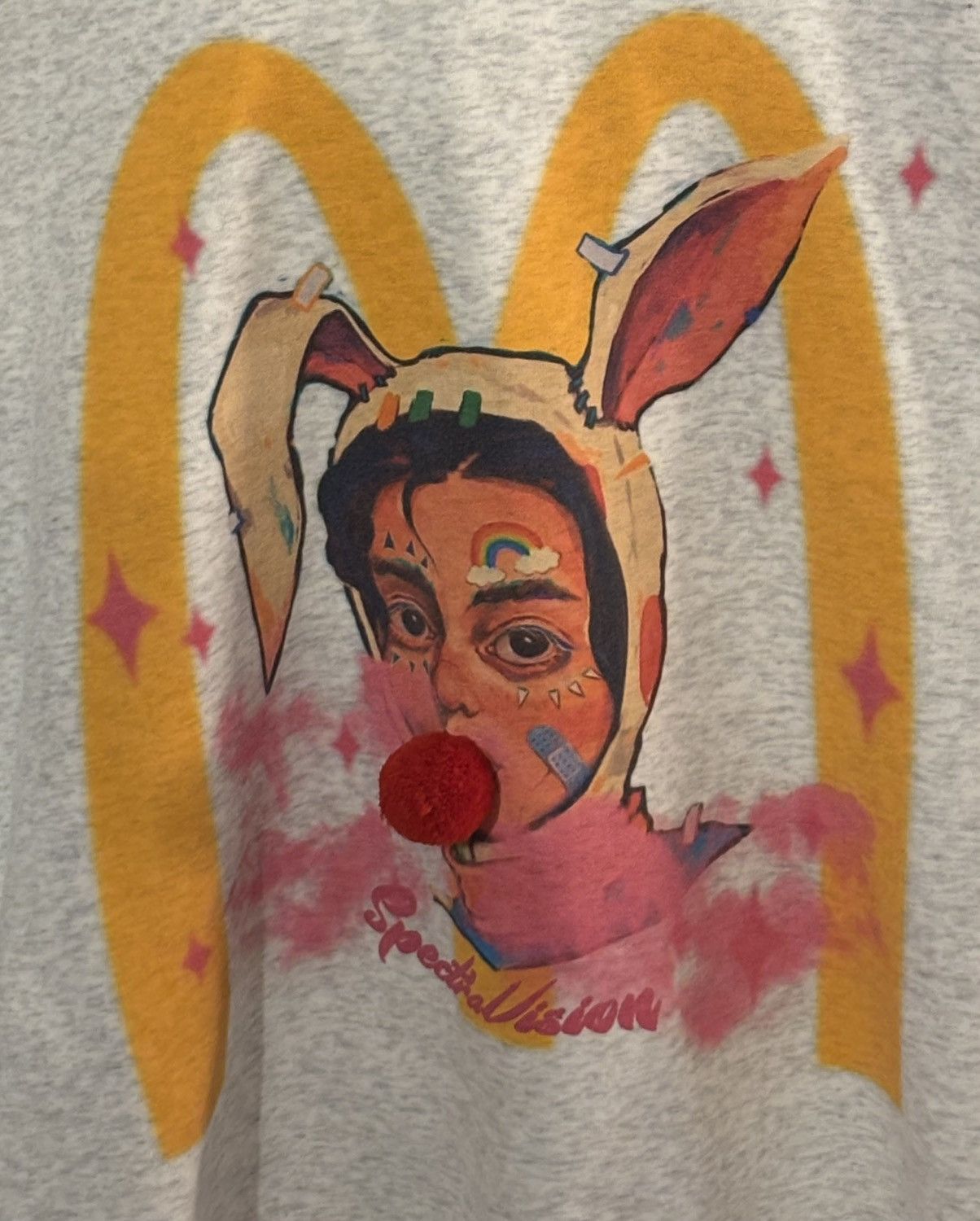 Japanese Brand SpectraVision Clown Hoodie Size US XXL / EU 58 / 5 - 2 Thumbnail