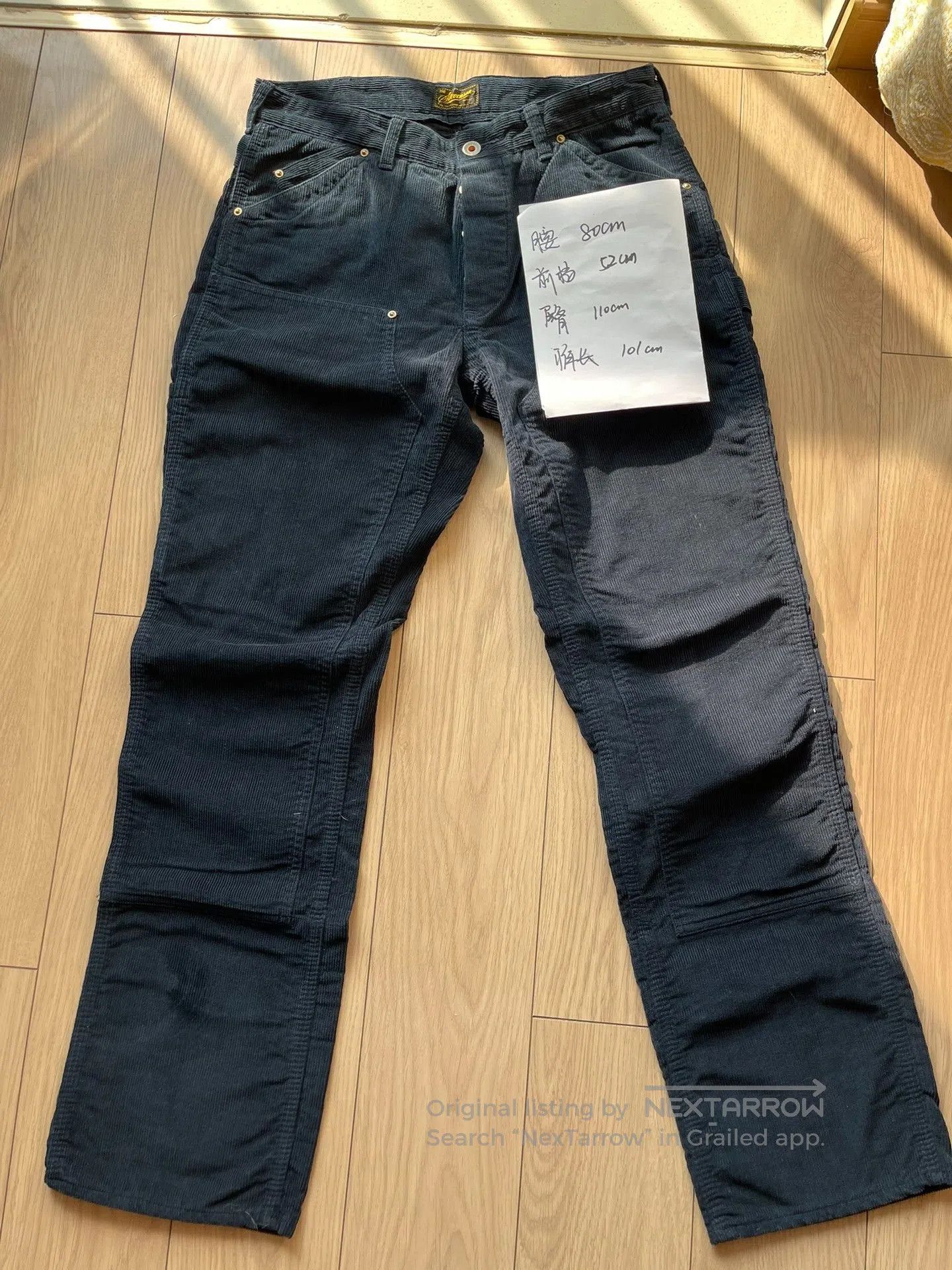 Stevenson Overall Co. SOC Stevenson Overall Co 605 Corduroy Pants. Size US 32 / EU 48 - 2 Thumbnail