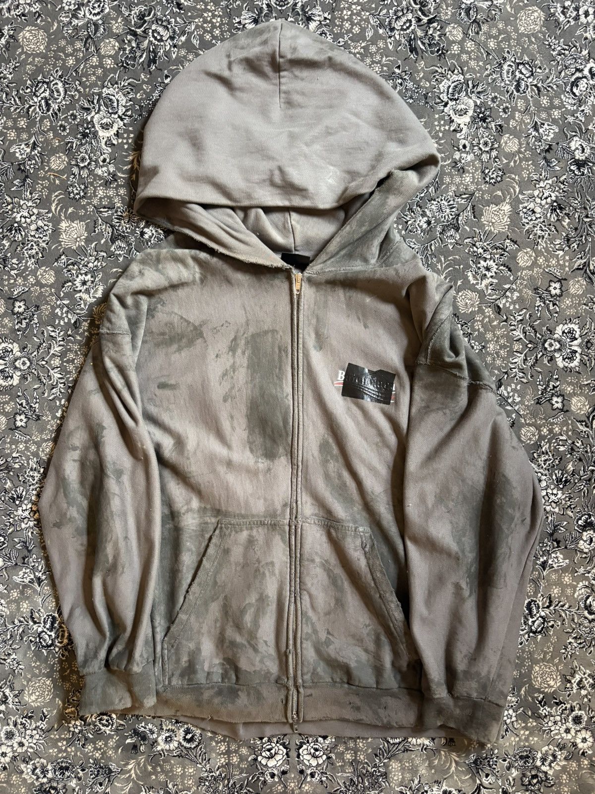 Balenciaga Balenciaga FW22 Gaffer Zip Up Size US XXL / EU 58 / 5 - 1 Thumbnail