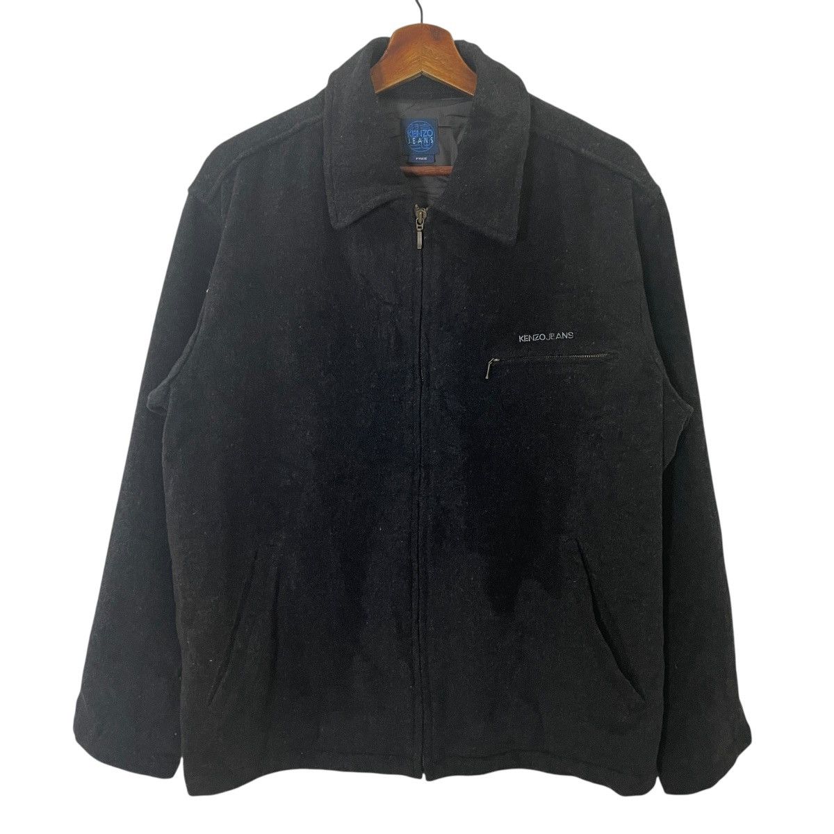 Kenzo Kenzo Jeans Wool Jacket Size US L / EU 52-54 / 3 - 1 Thumbnail
