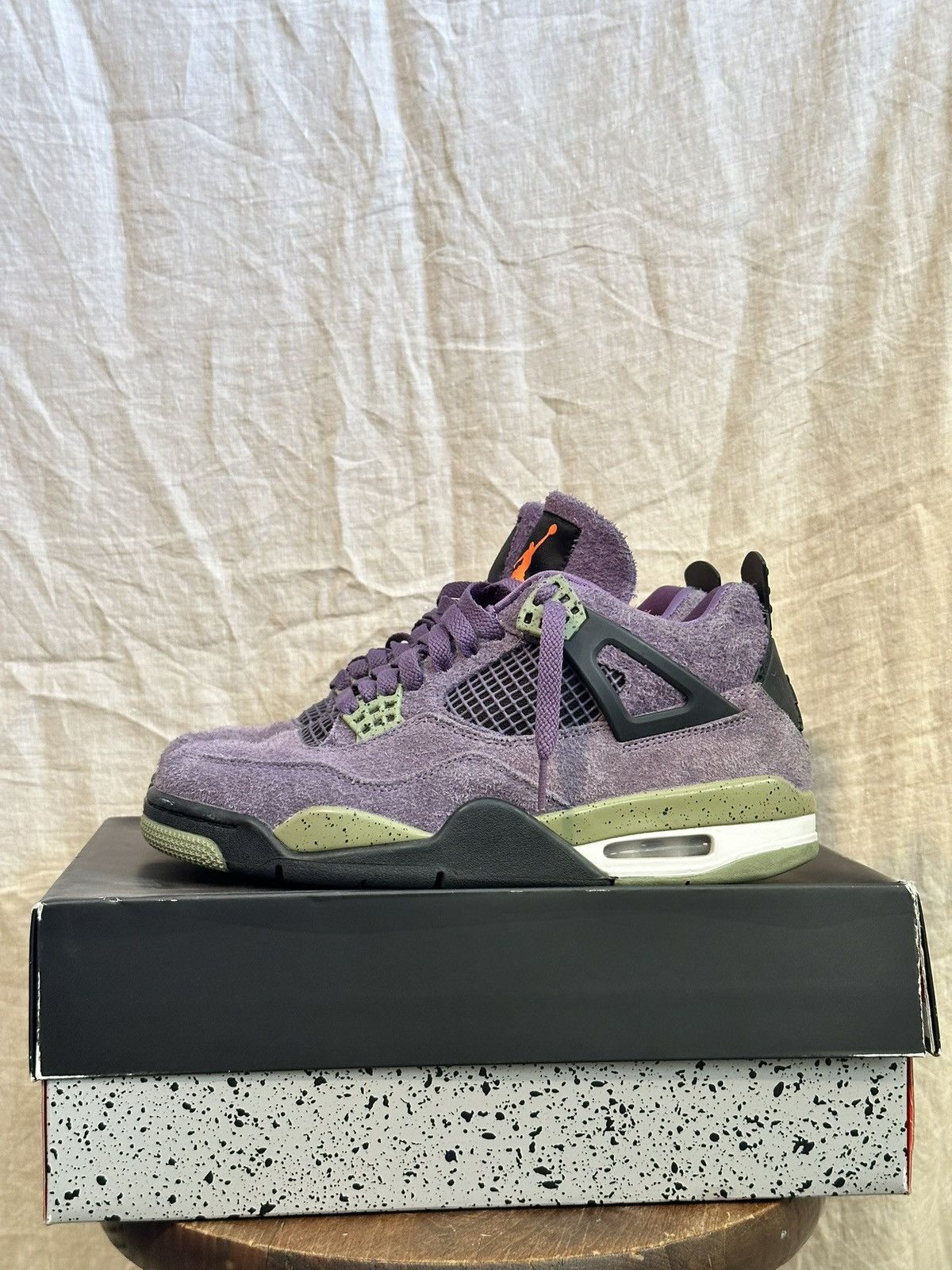 Jordan Brand Jordan 4 Canyon Purple Size US 8.5 / EU 41-42 - 1 Thumbnail