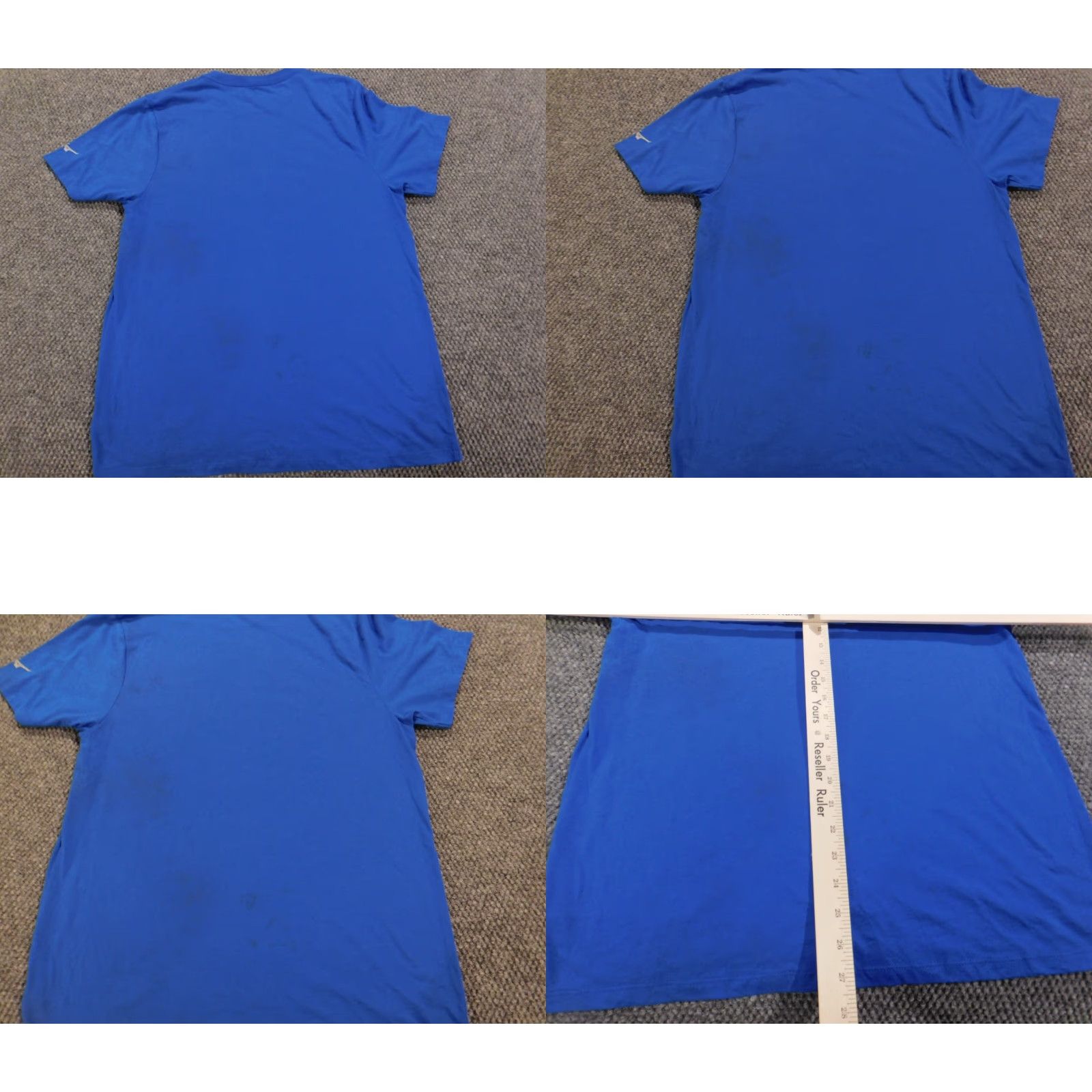 Mizuno Mizuno Shirt Small Men Blue Short Sleeve Crew Neck Cotton Logo T-Shirt Vintage No Pattern Size US S / EU 44-46 / 1 - 8 Thumbnail
