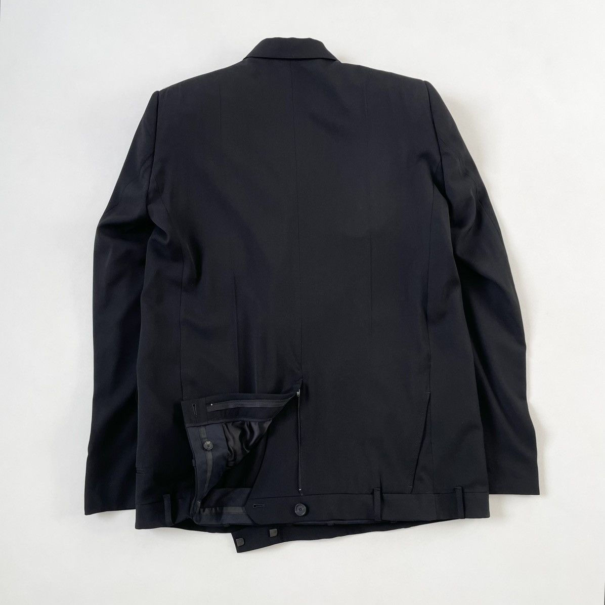 Balenciaga A/W 23 ‘Hybrid Trouser Detail’ Wool Blazer Size 40R - 16 Thumbnail