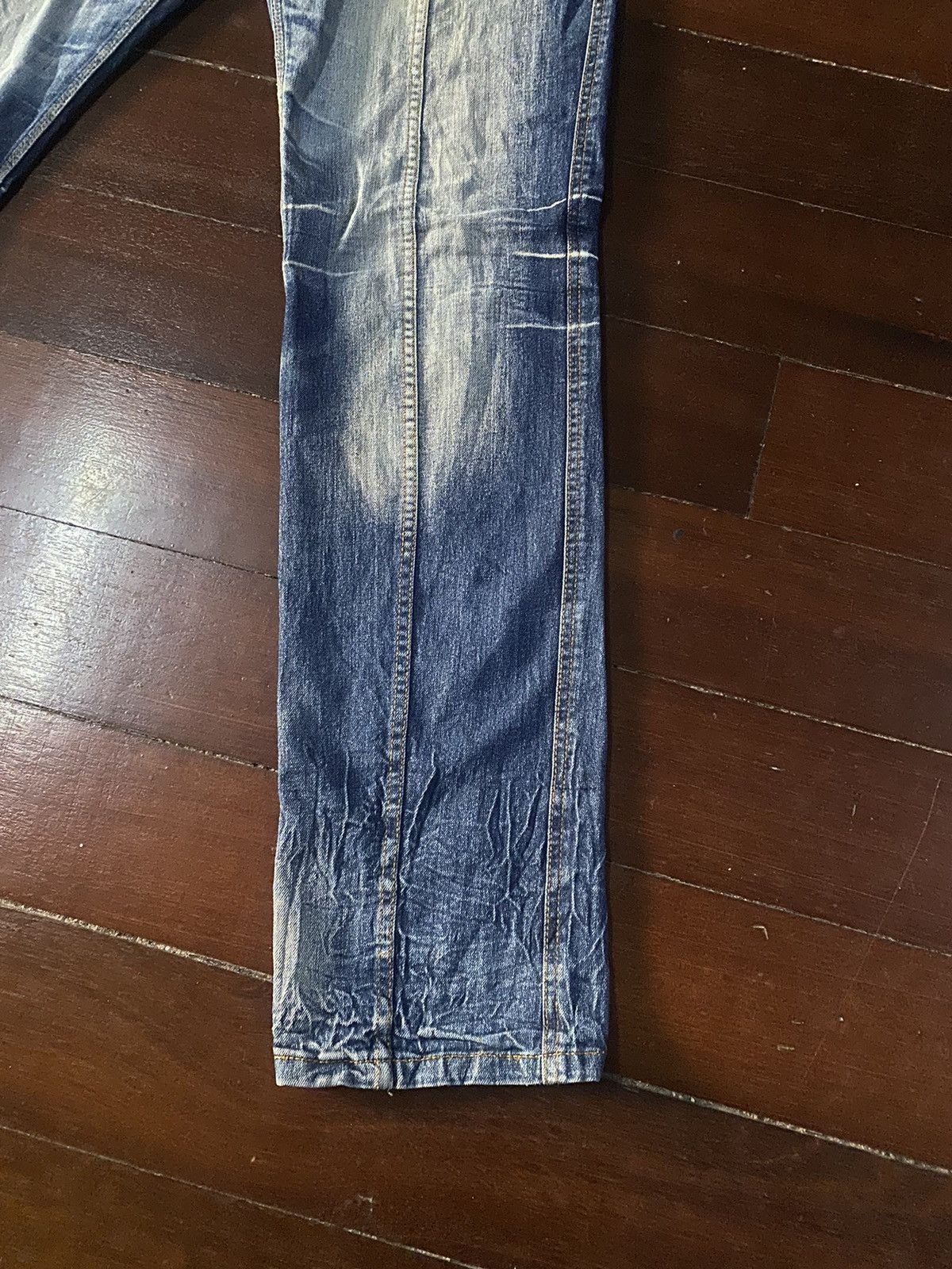 Designer × HIDEAWAYS × If Six Was Nine FIRE 🔥 HIDEAWAYS NICOLE nice faded studded pocket FLARE Size US 34 / EU 50 - 5 Thumbnail