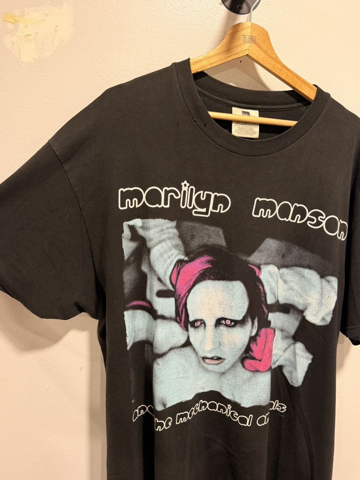 Vintage Marilyn Manson Mechanical Animals dope show Tshirt