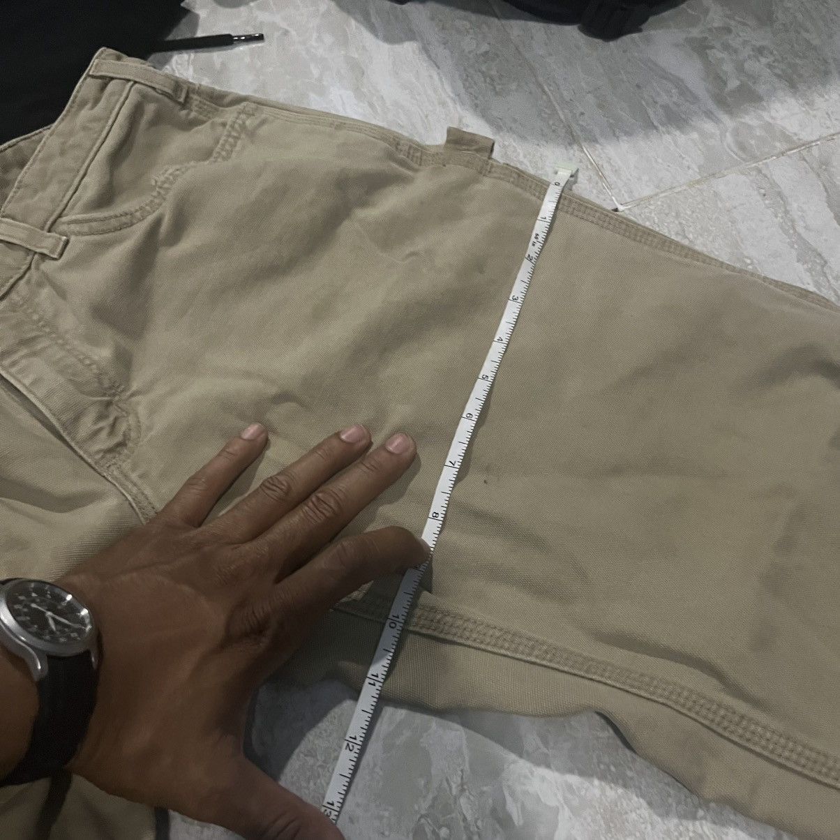 Carhartt Vintage Carhartt FR Light Brown Carpenter Pant Size US 30 / EU 46 - 14 Thumbnail