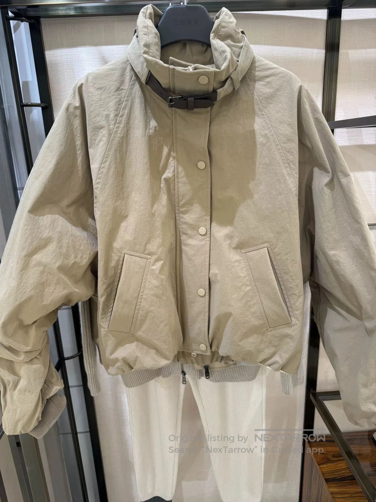 Brunello Cucinelli Brunello Cucinelli Beige Jacket. Size US M / EU 48-50 / 2 - 3 Thumbnail