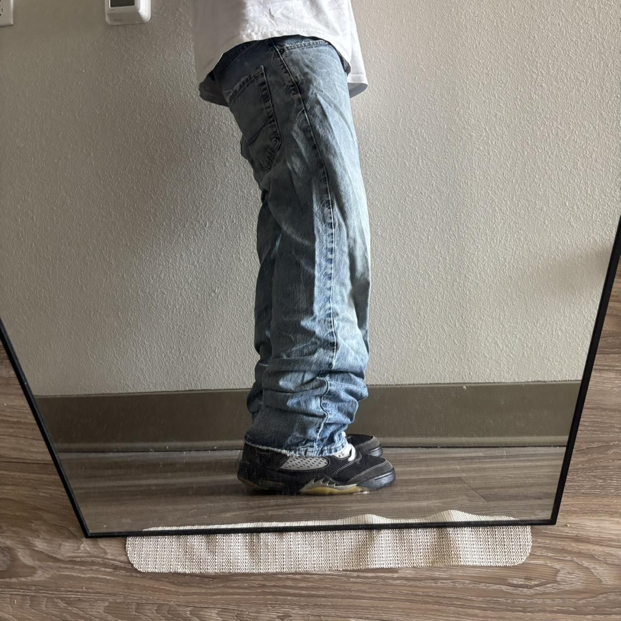 Vintage Crazy Vintage Y2K/2000s Grunge Faded Distressed Denim Jeans! 31x30 Size US 31 - 2 Thumbnail
