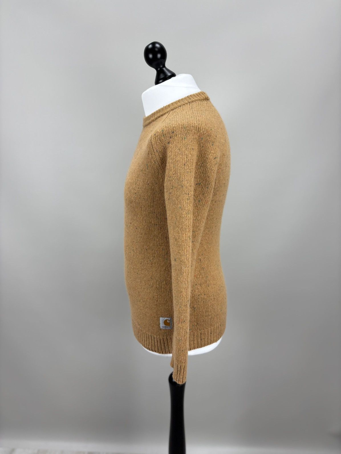 Carhartt Mens sweater Carhartt Anglistic Size S Color Brown Size US S / EU 44-46 / 1 - 5 Thumbnail