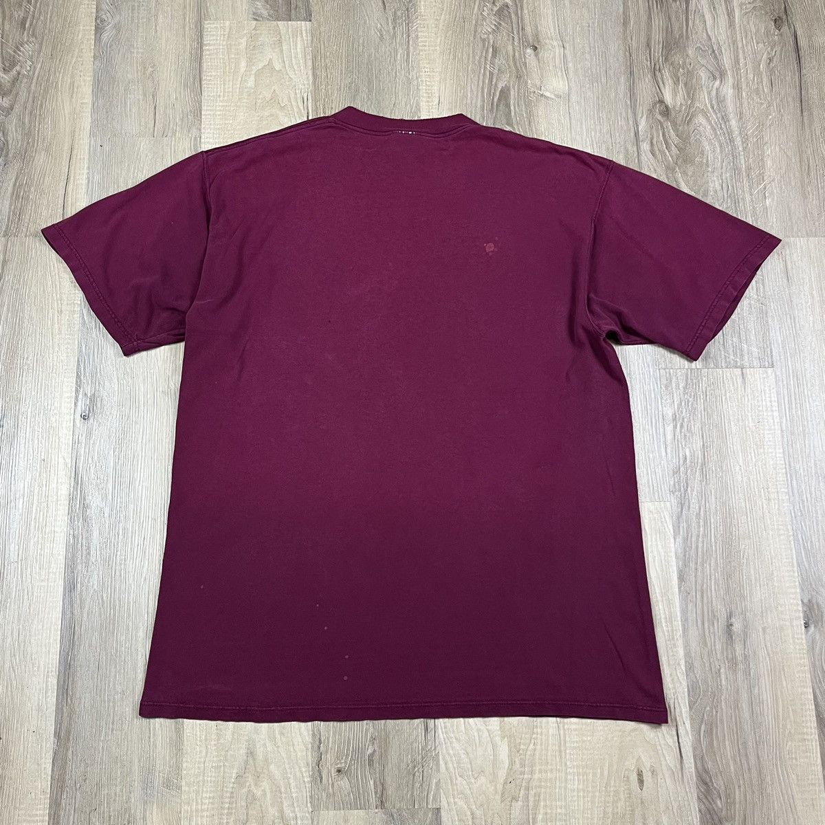 Vintage Vintage Blank Tshirt Discuss Athletic Distressed Sun Faded Size US XL / EU 56 / 4 - 3 Thumbnail