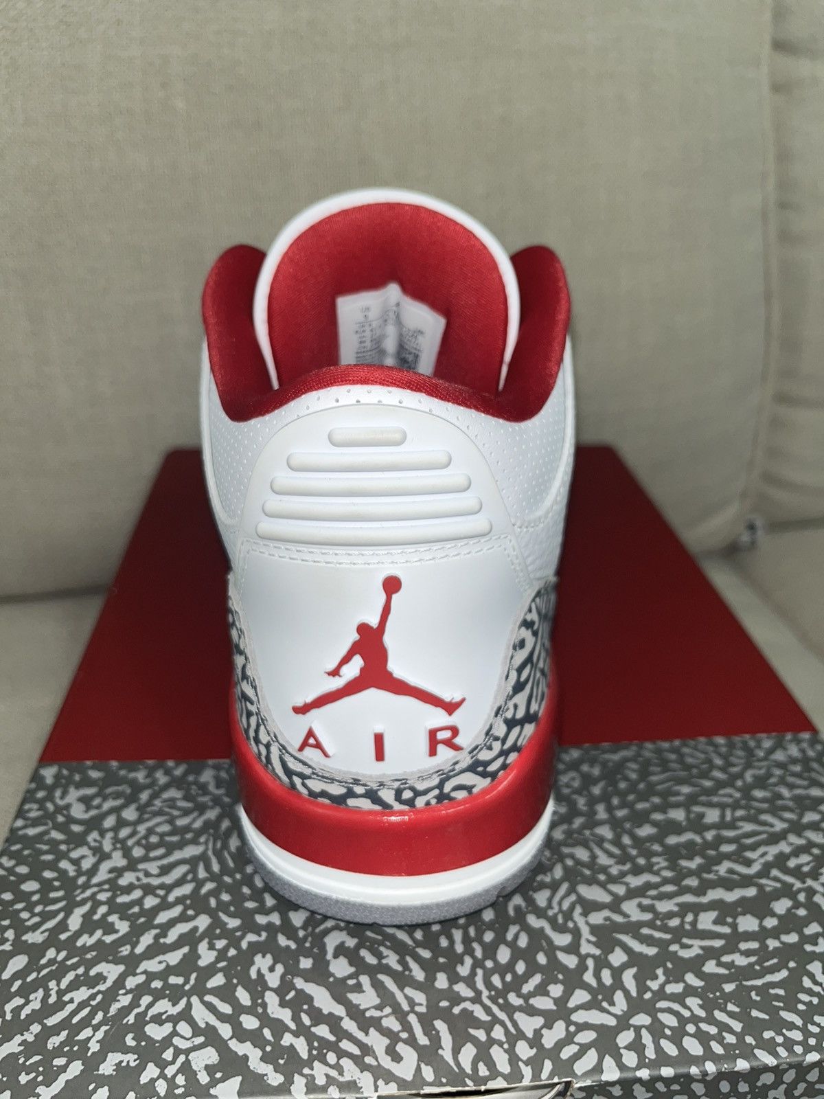 Jordan Brand × Nike JORDAN 3 [CARDINAL RED] Size US 9 / EU 42 - 7 Thumbnail