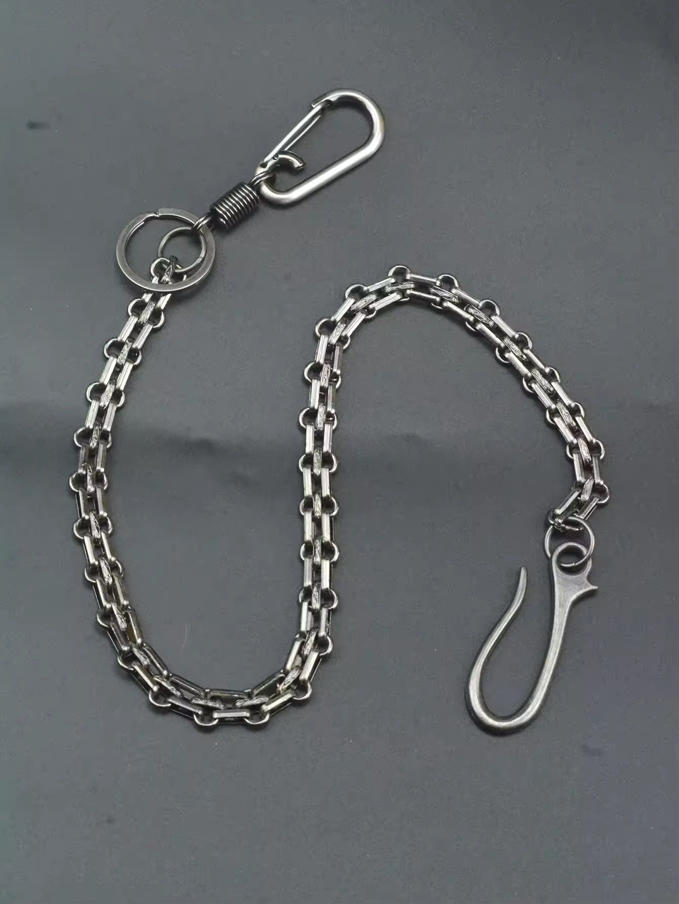 Designer Carabiner Buckle Clips Metal Waist Chain Size ONE SIZE - 2 Thumbnail