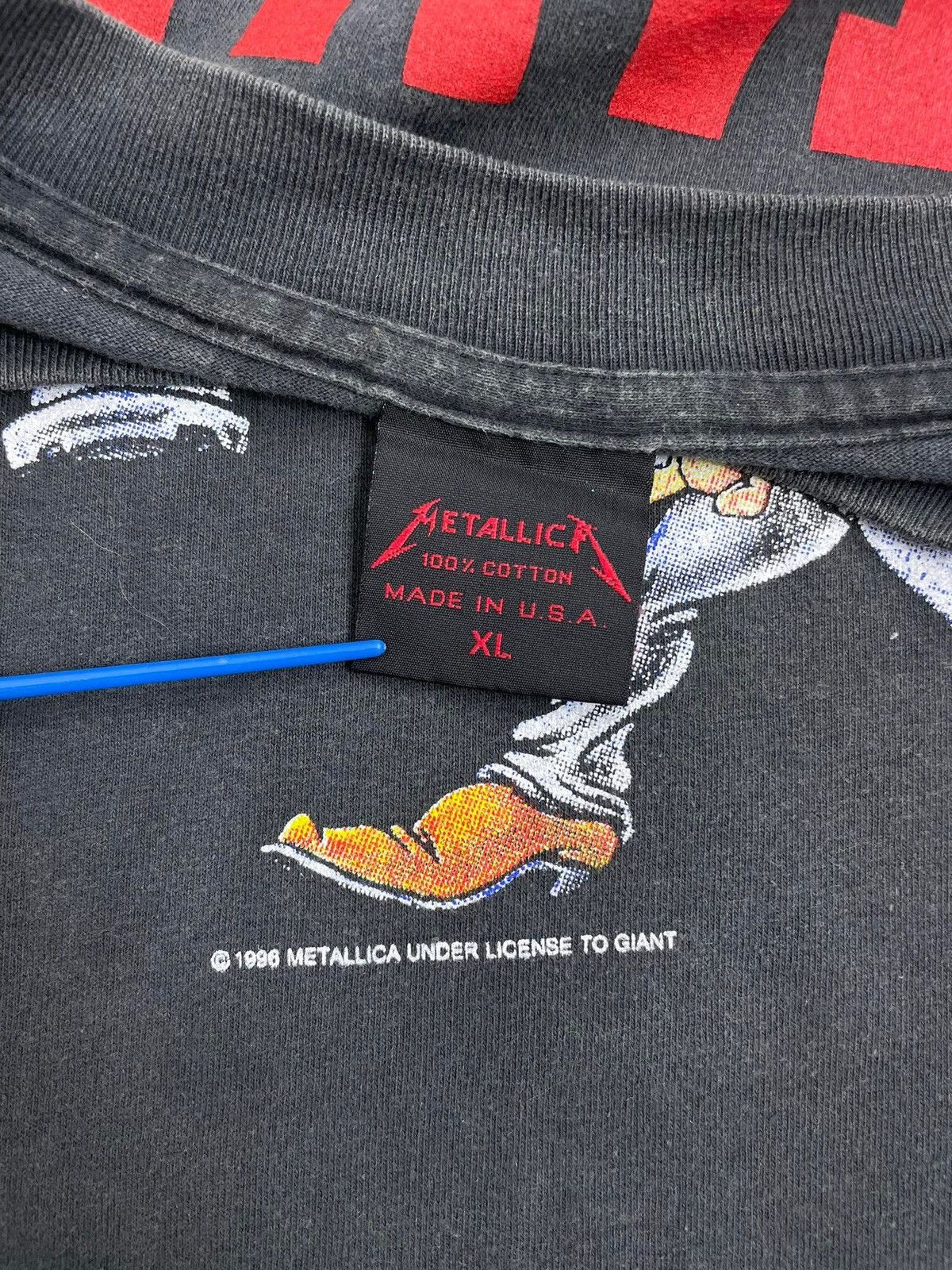 Metallica VINTAGE METALICCA Size US XL / EU 56 / 4 - 7 Thumbnail