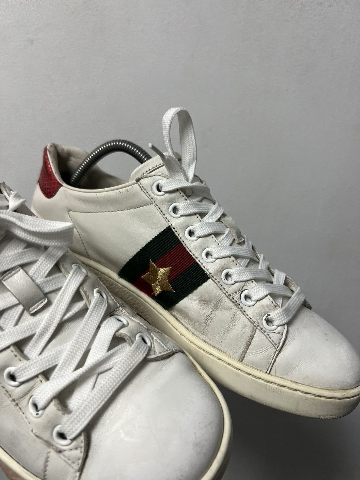 Gucci Gucci Pineapple Rhyton Low Top Sneaker Rare Sneakers Size US 5.5 / EU 38 - 2 Thumbnail