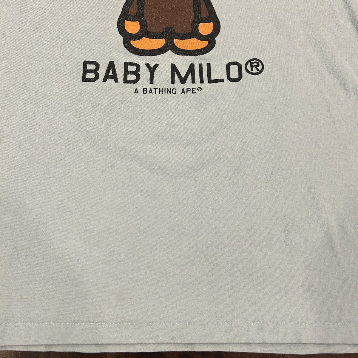 Bape RARE Bape baby milo T shirt Size US L / EU 52-54 / 3 - 6 Thumbnail